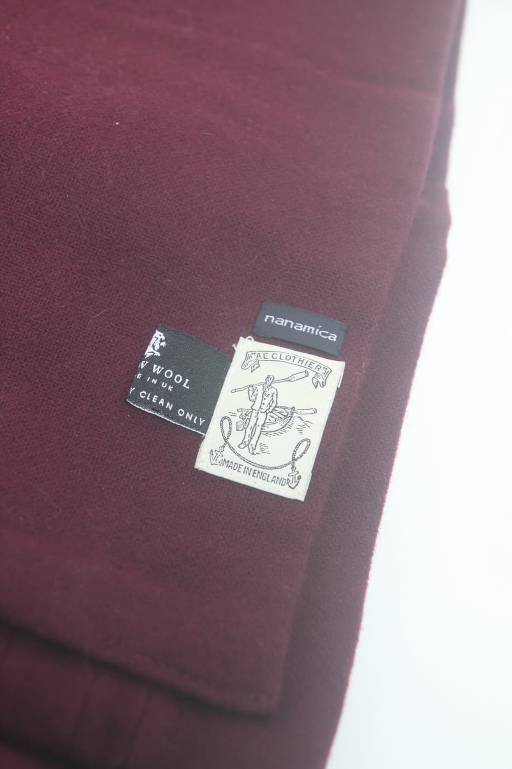 나나미카 24AW 잉글랜드 스쿨 울 머플러 상품이미지7