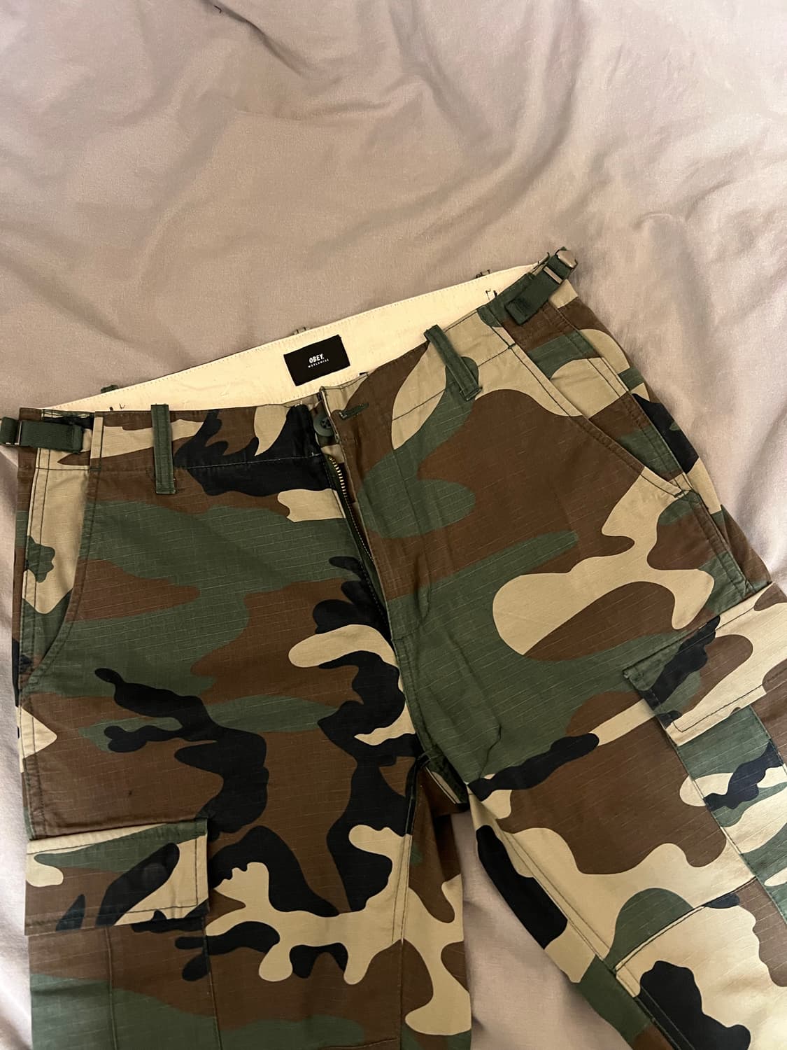 오베이 obey 카모 카고바지 28 상품이미지2