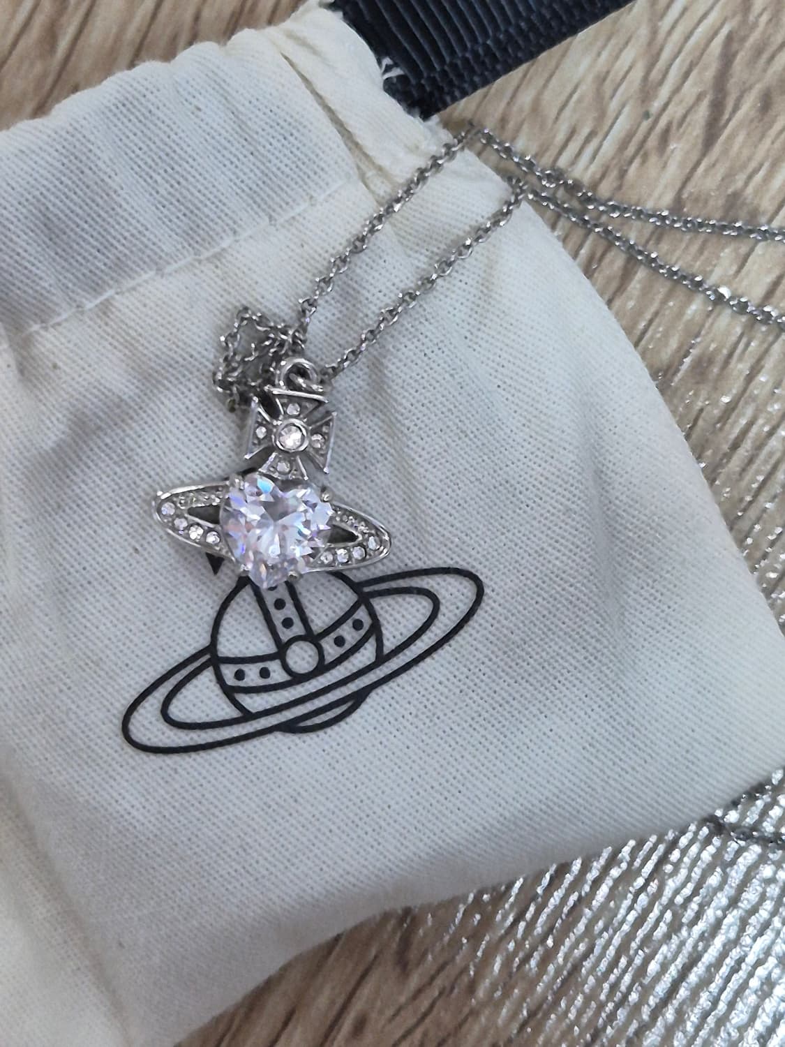 비비안 웨스트우드 아리엘라 팬던드 플레티넘 !! 상품이미지2