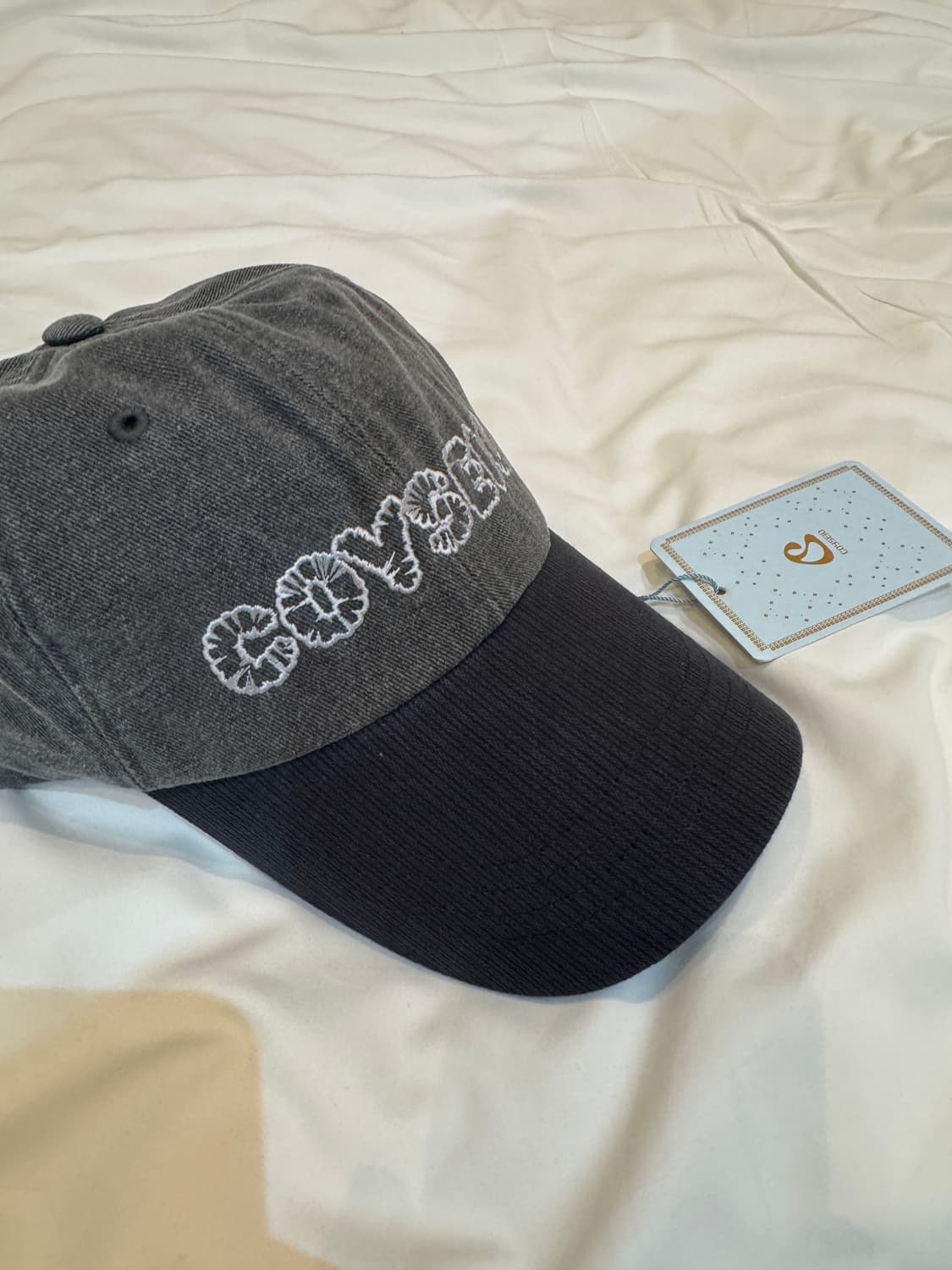 코이세이오 볼캡 COYSEIO COY ANGEL CAP CHARCOAL 상품이미지8