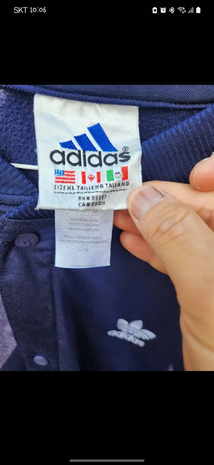 90s vintage Adidas baseball jersey 상품이미지4