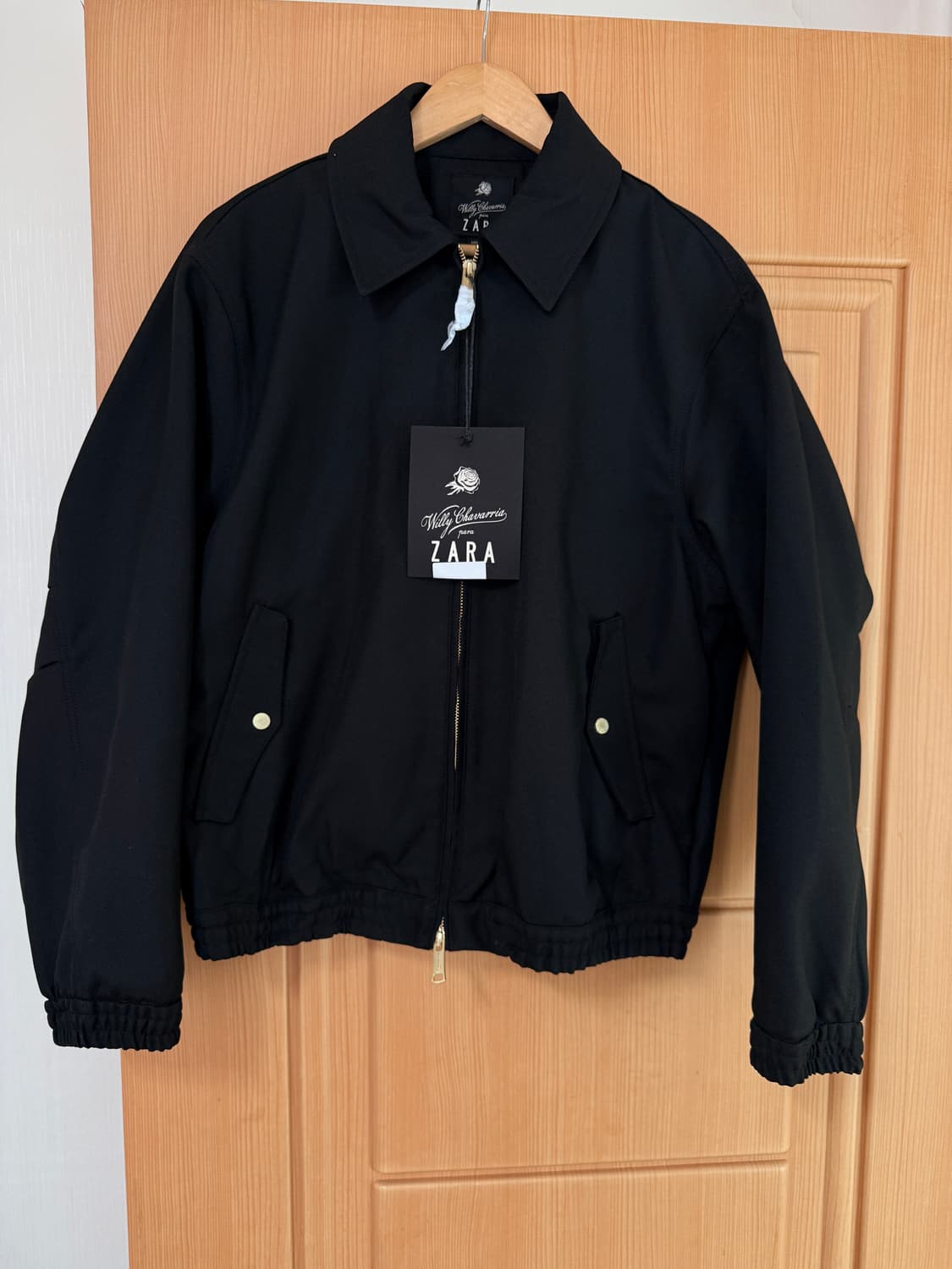 자라 x 윌리차바리아 스트럭쳐 봄버자켓 상품이미지7