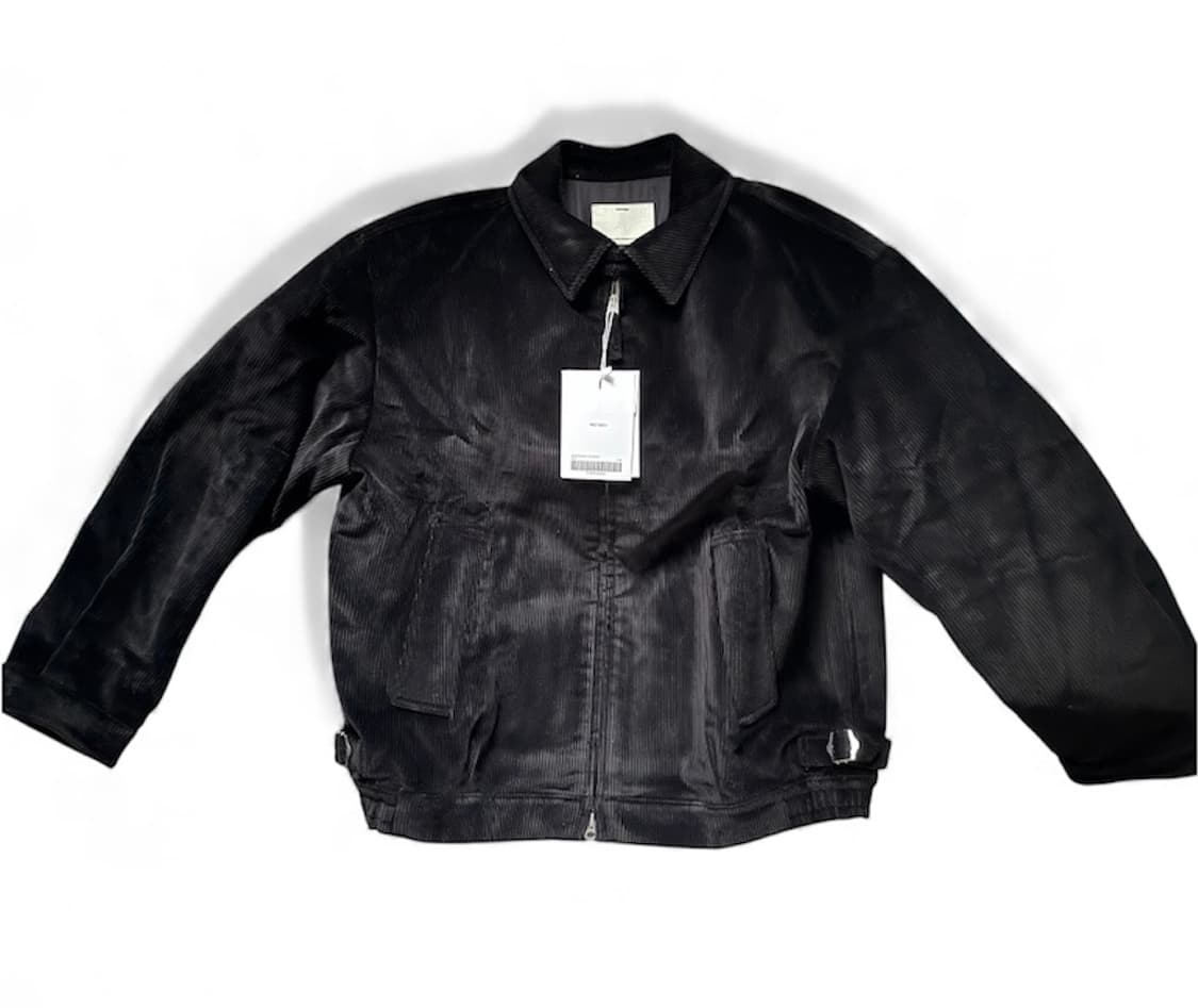 포터리 코듀로이 스윙탑 블루종 블랙 2사이즈  새상품  상품이미지2