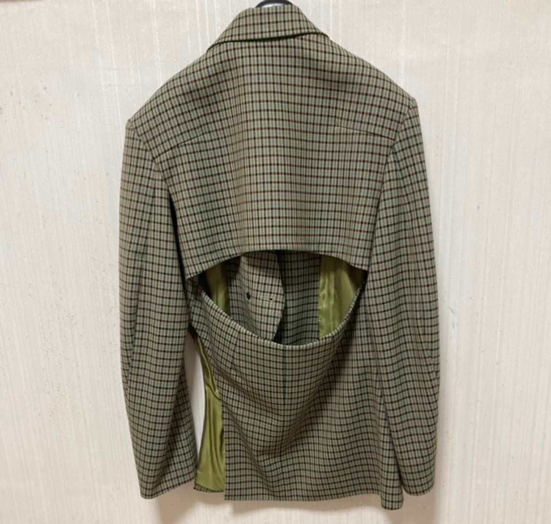 앤더슨벨포우먼 컷아웃 블레이저자켓 xs 상품이미지4