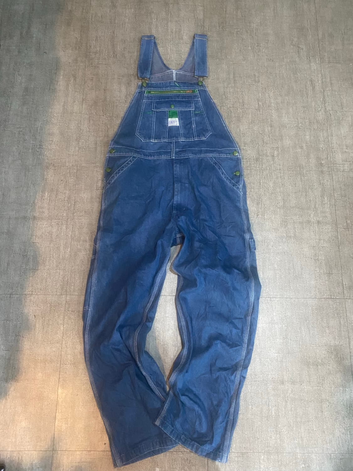 일본빈티지 Liberty 올드스쿨아메카지스트릿 서스팬서 멜빵데님팬츠 상품이미지1