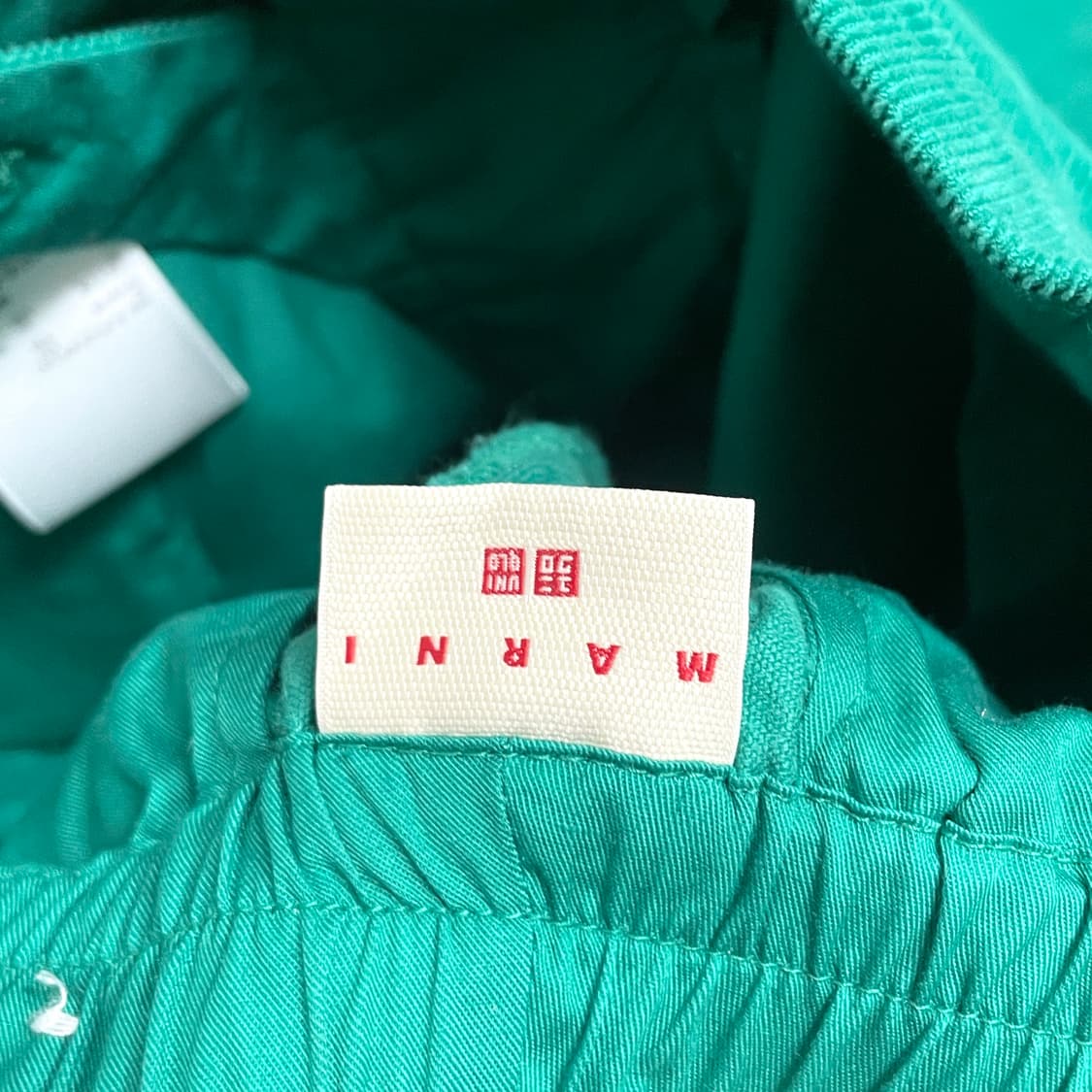 유니클로 마르니 그린 코듀로이 밴딩팬츠 여성S 상품이미지4