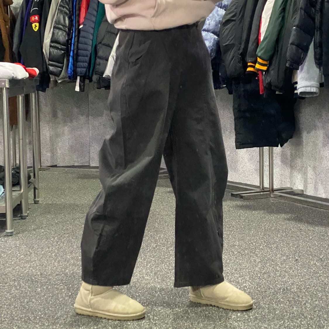 빈티지 데일리 캐쥬얼 y2k 와이드 데님 팬츠 B3744  상품이미지2