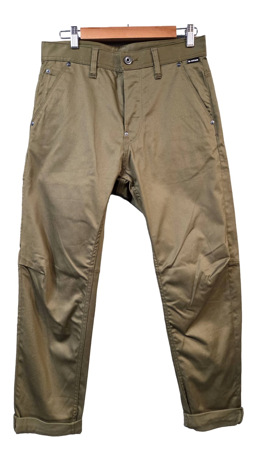 G-Star Raw 카키색 면바지(W29/L30) 상품이미지1