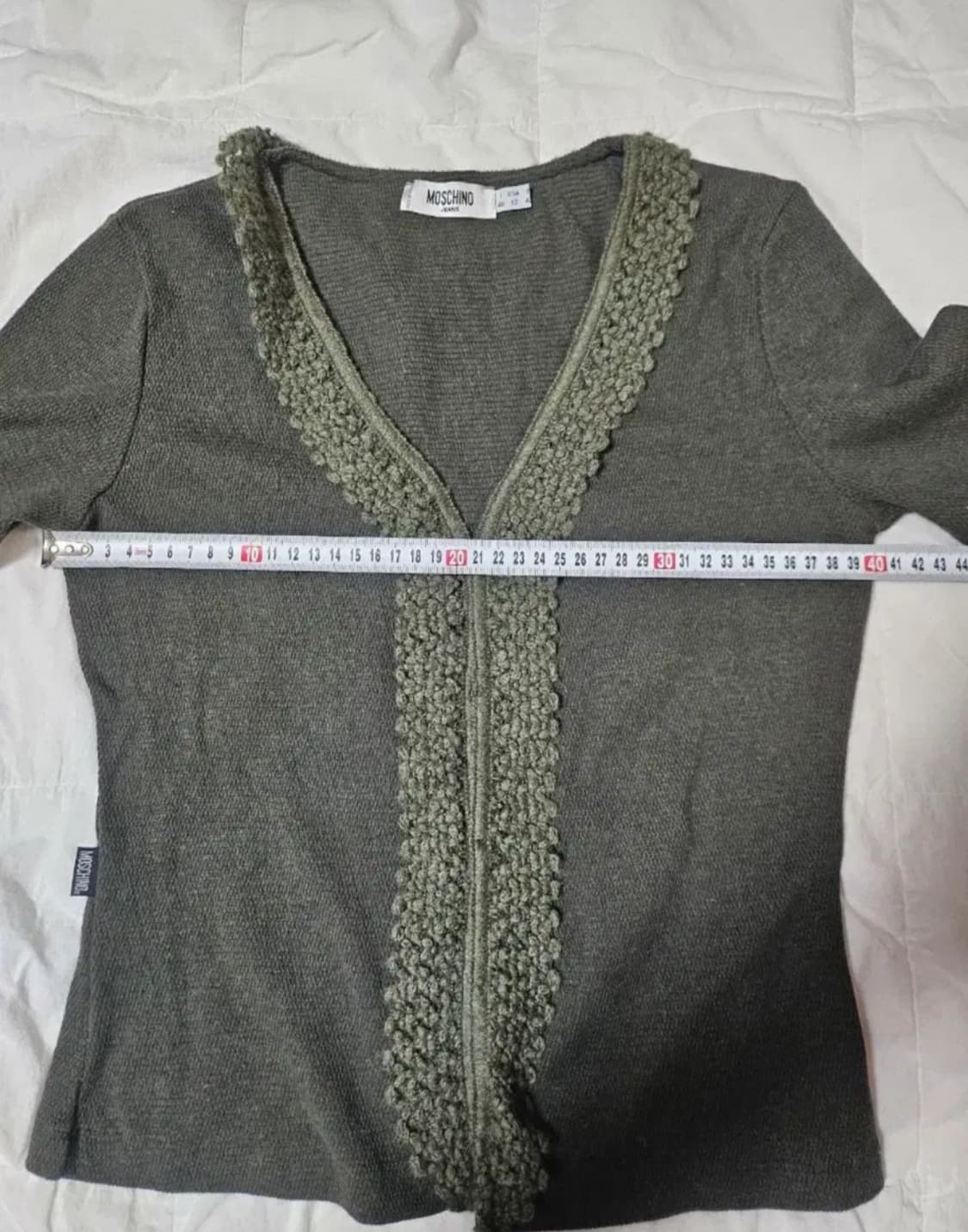 모스키노 진스 가디건(MADE IN ITALY) 상품이미지3