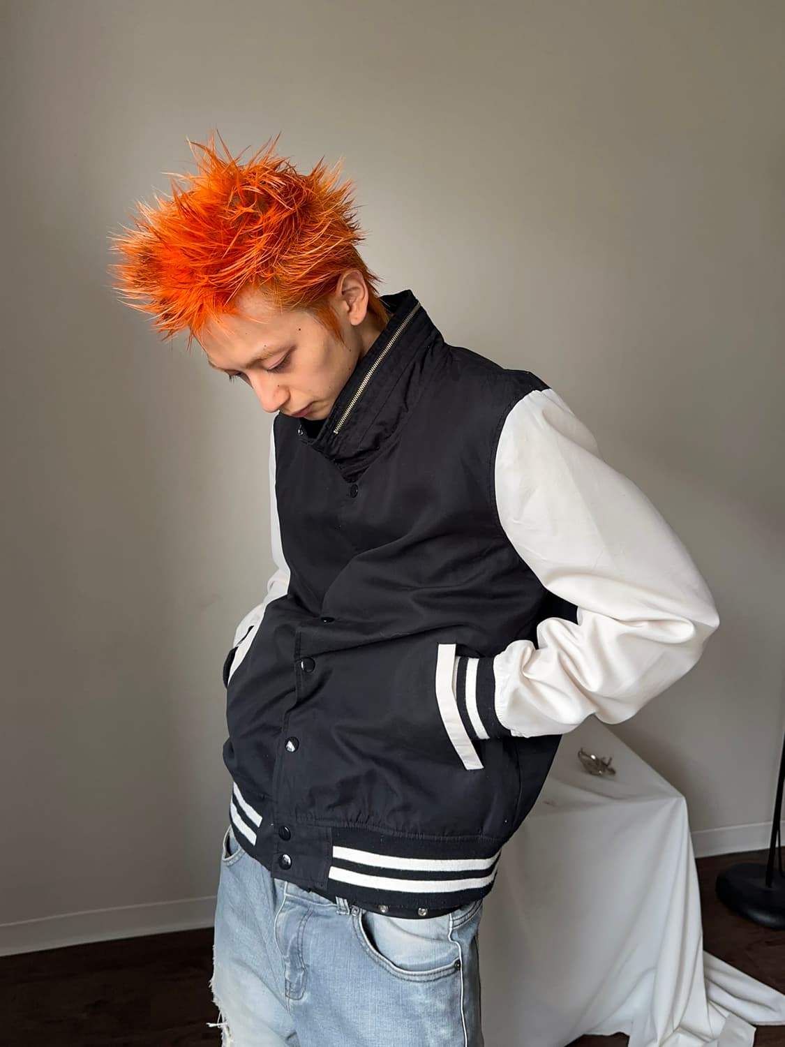 Beams Heart 라이트 바시티 블루종  상품이미지1