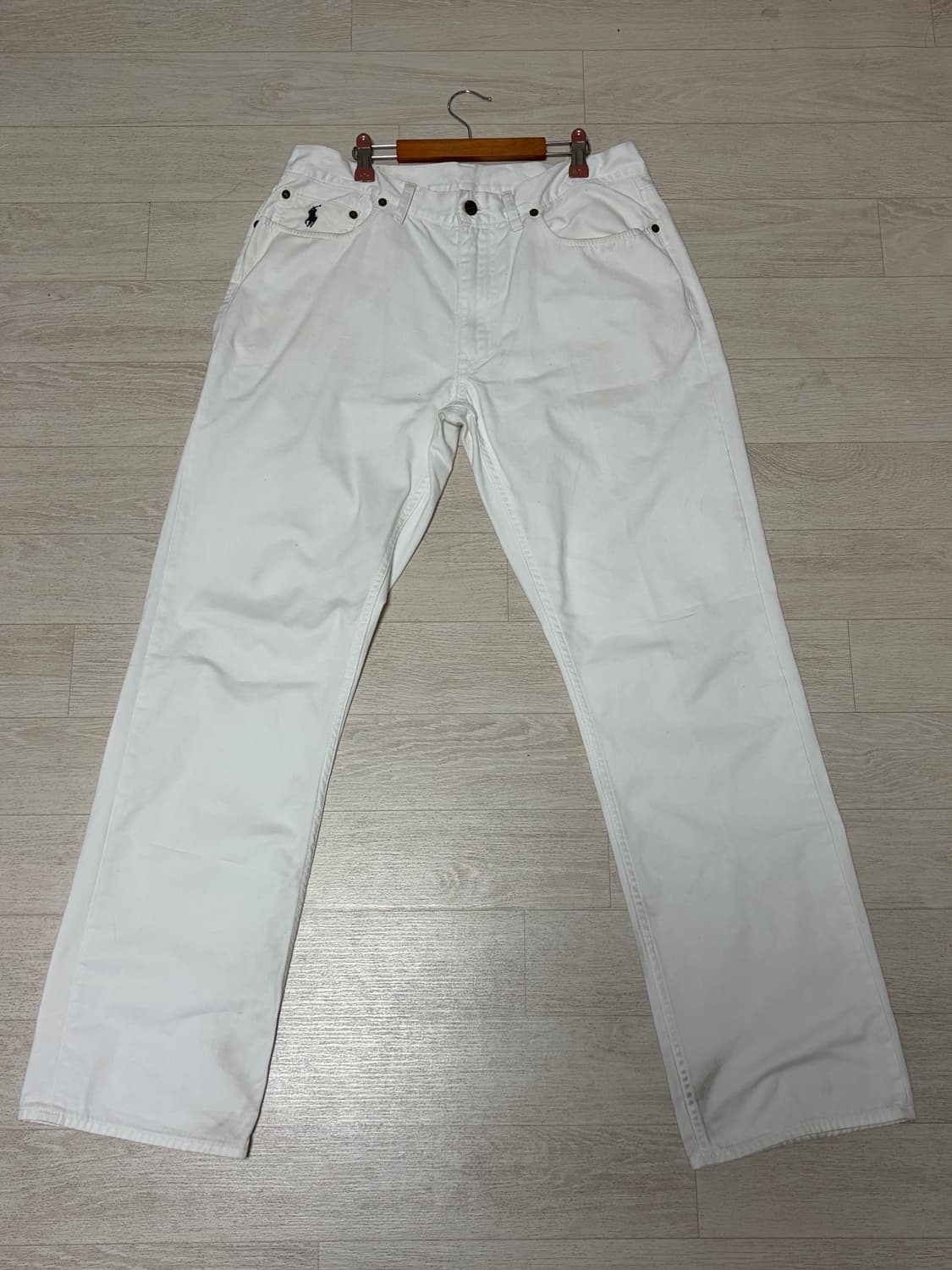 폴로랄프로렌 흰색코튼바지 상품이미지1