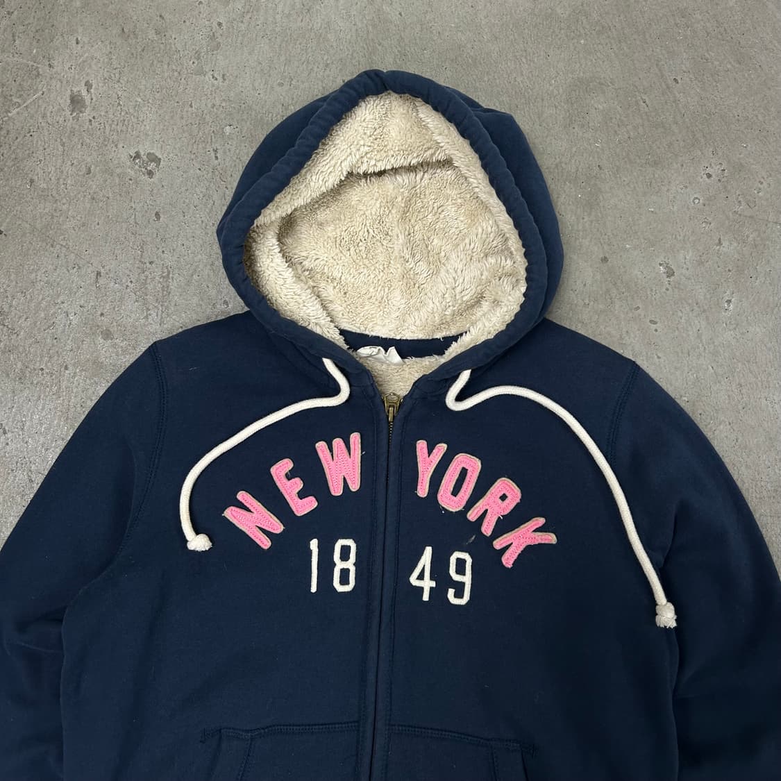 후아유 양털 후드집업[1341] 상품이미지2