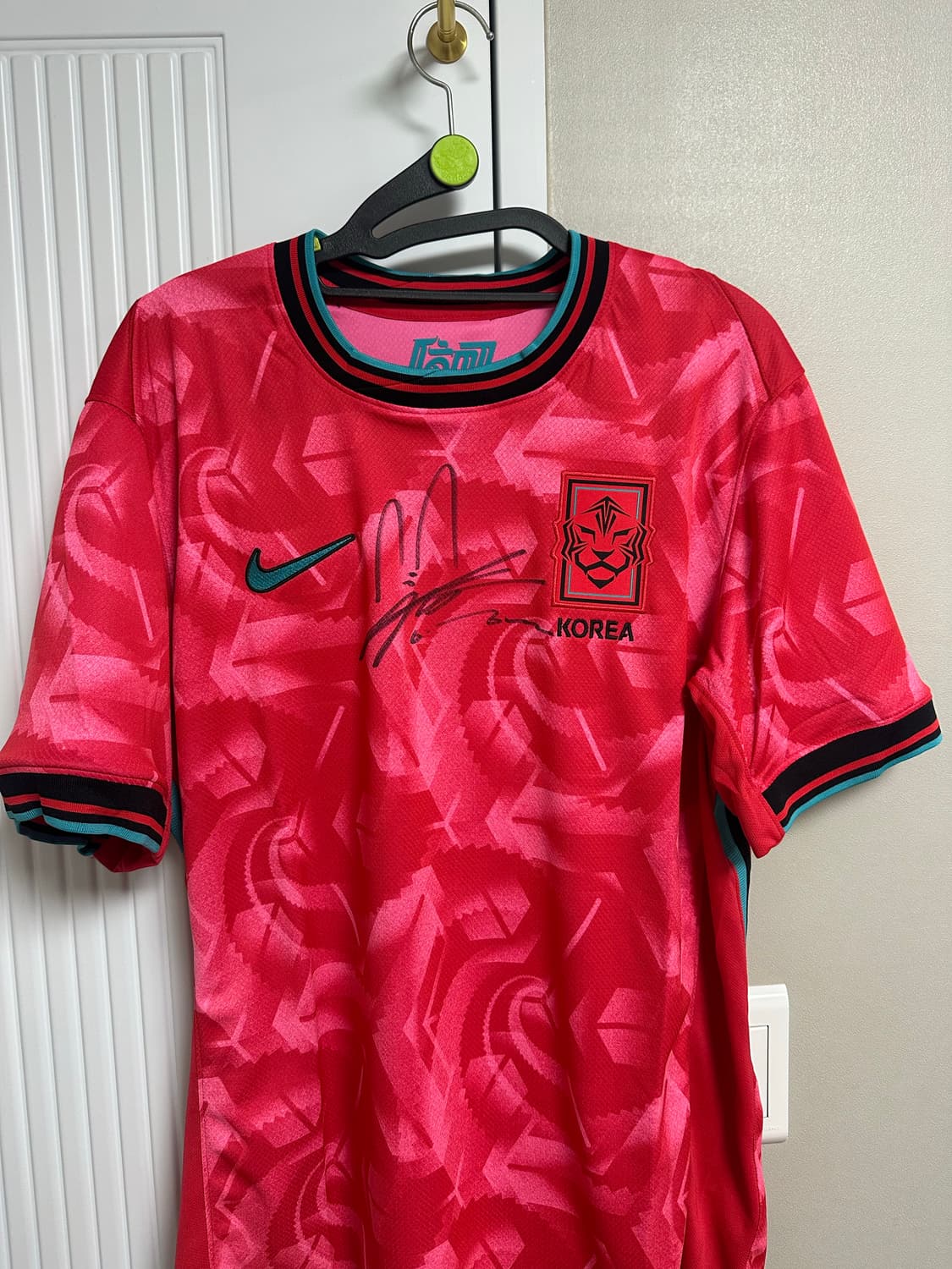 한국국대 노마킹 유니폼 이영표친필사인 상품이미지1