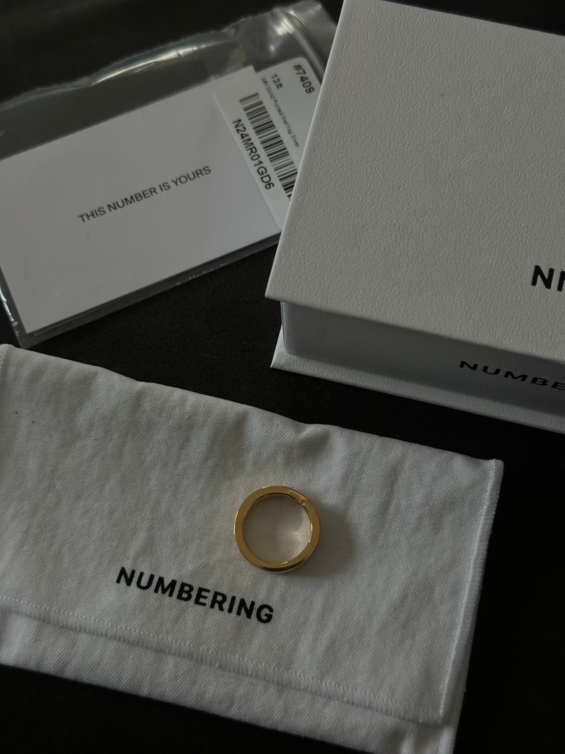 넘버링 반지 7409 13호 상품이미지2