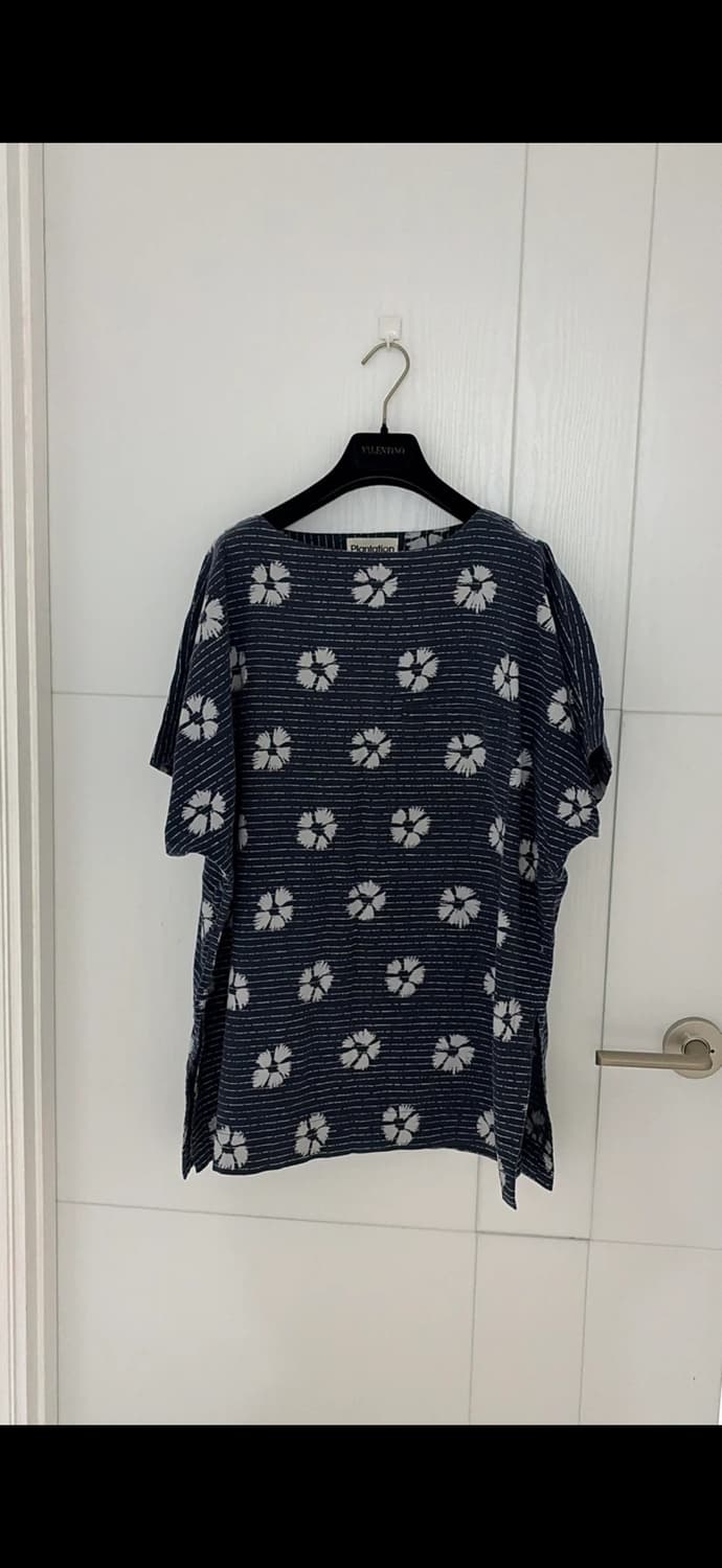 이세이미야케 Plantation 플라워 패턴 상의44-66 상품이미지3