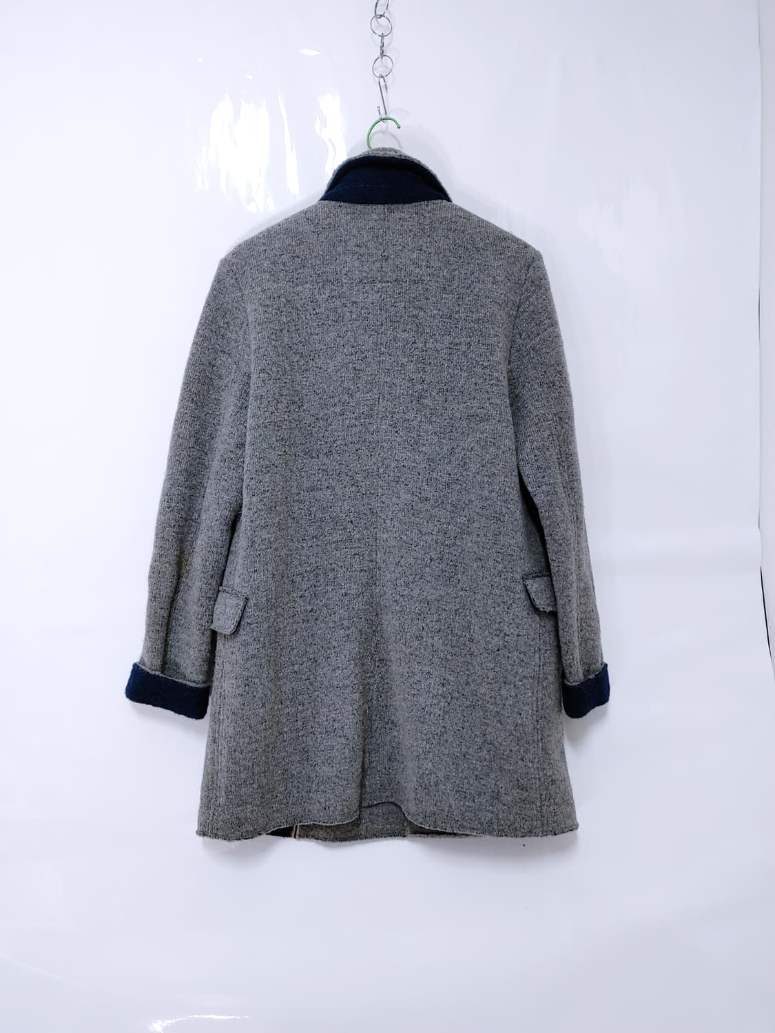 Route des Garden 루트 더 가든 이태리울 더블버튼 롱코트 상품이미지2