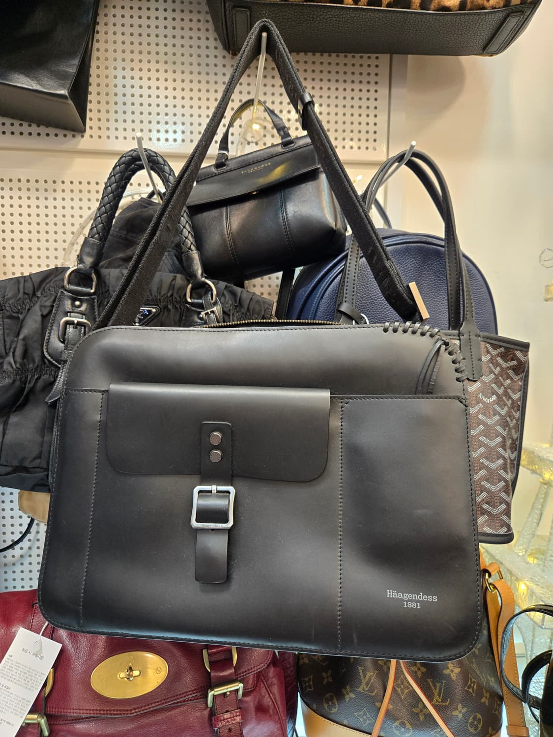 하겐데스 1881 München 올레더 서류가방 / 숄더백 / 메신저백 상품이미지1