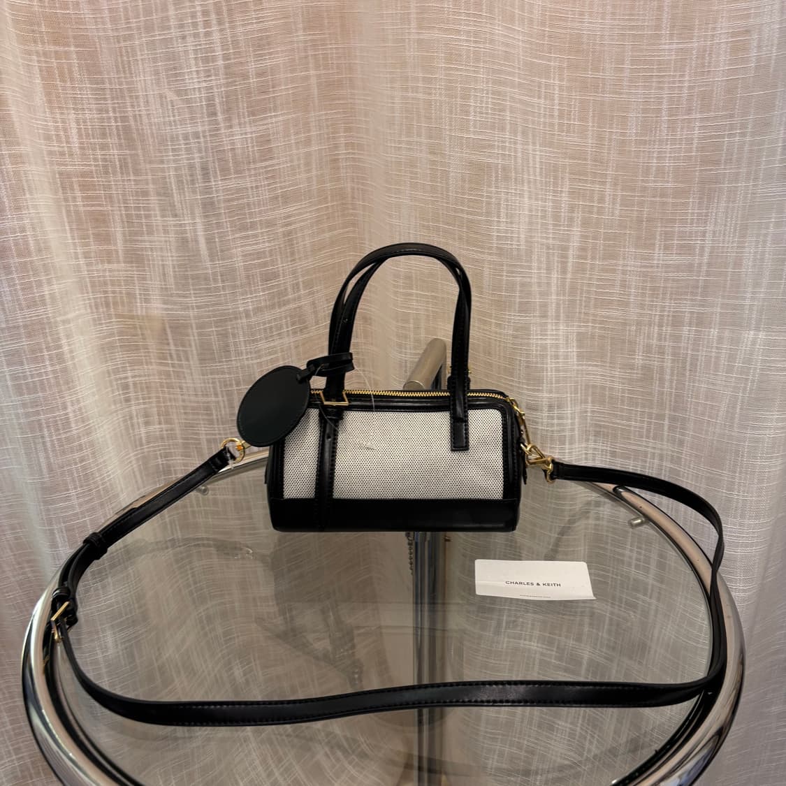 정품 찰스앤키스 미니 토트 크로스백     상품이미지6