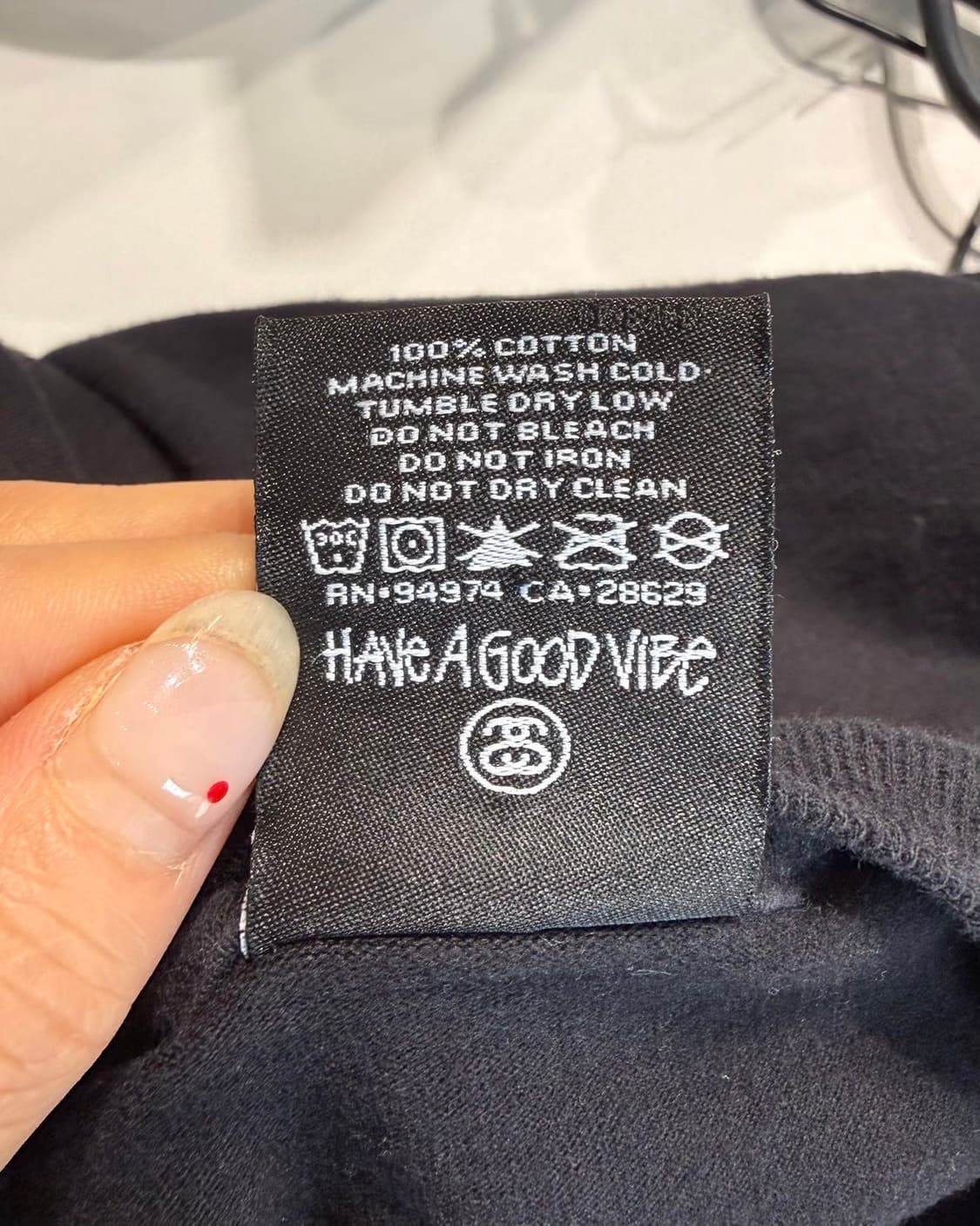 스투시 블랙 N4 데저트 카모 롱슬리브  상품이미지8