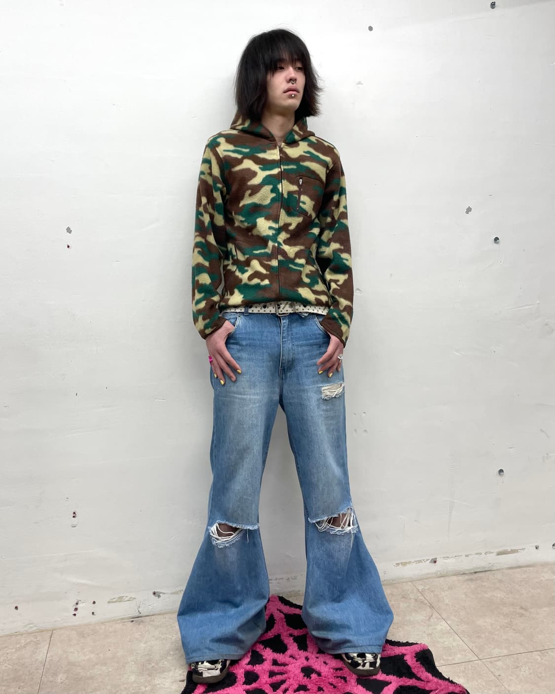 Camo activity fleece jumper  상품이미지6