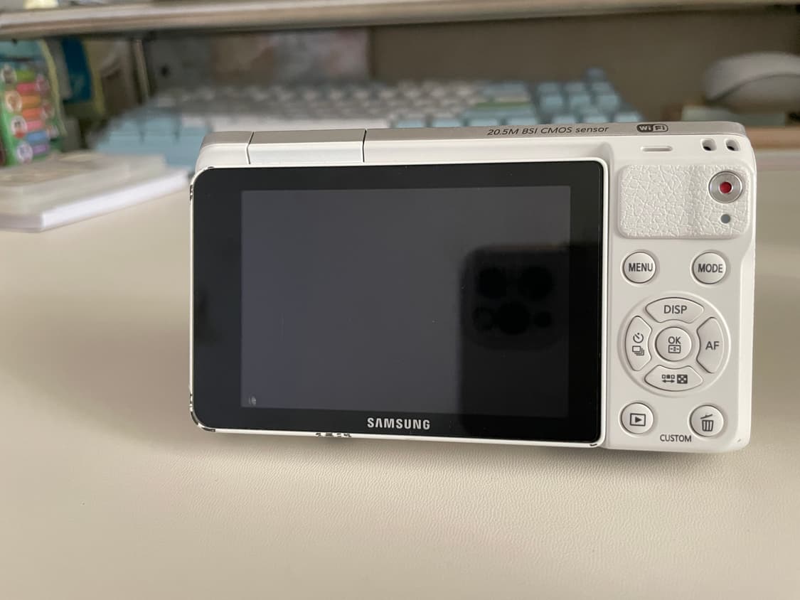 (작례 O) 삼성 nx mini 미러리스 카메라 화이트 상품이미지5