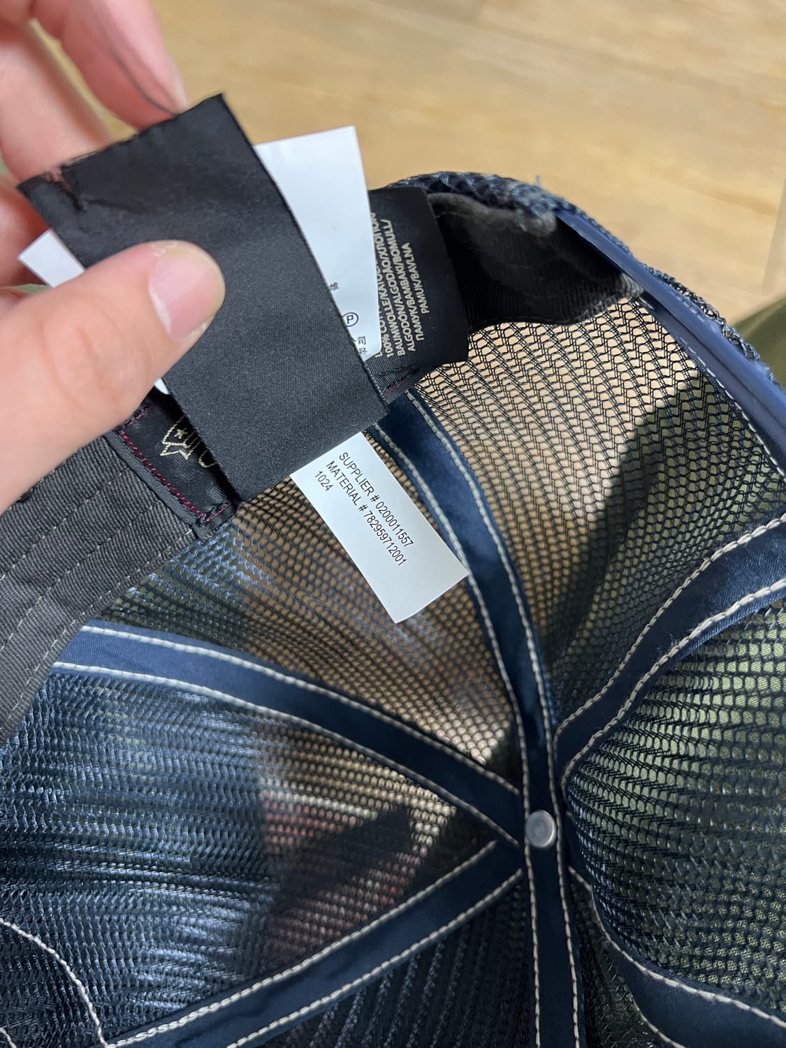 택포16) RRL 더블알엘 데님 빌 메쉬 트러커 캡 상품이미지5