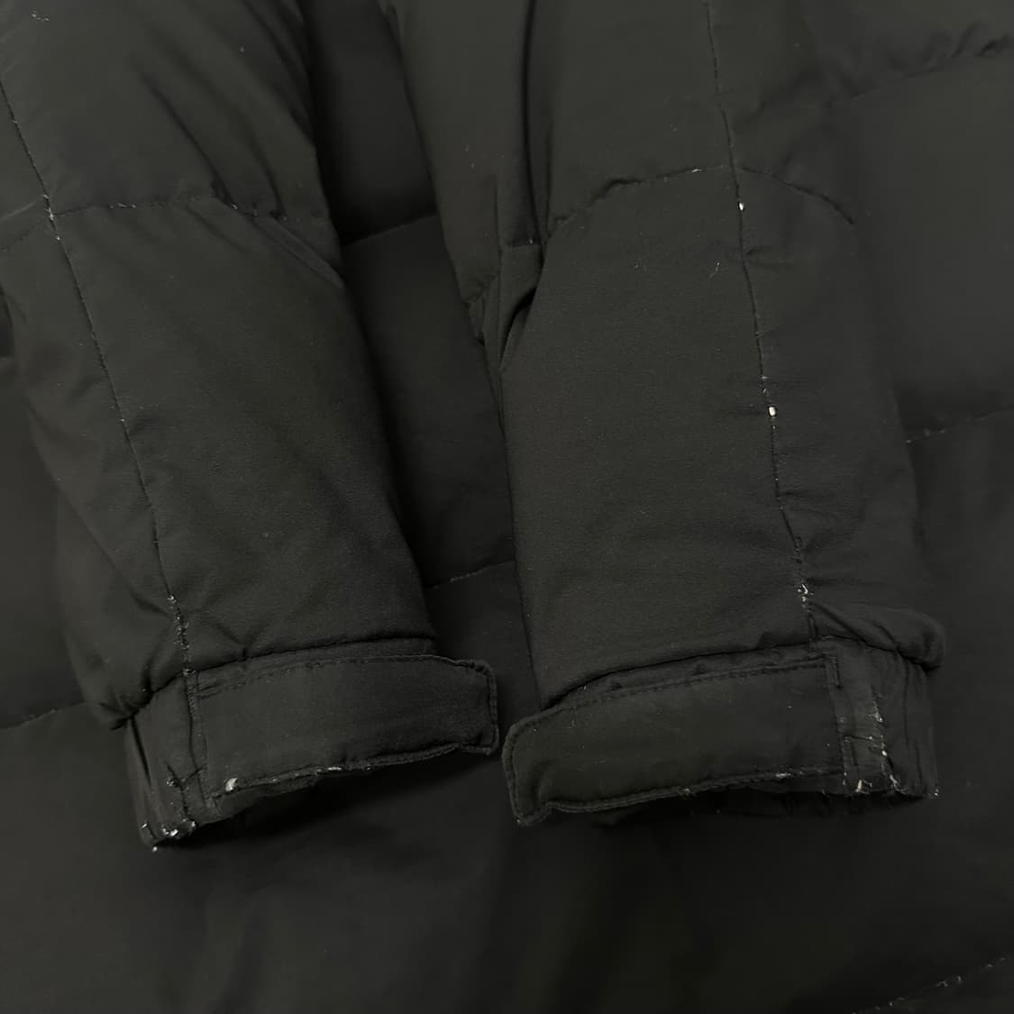 노스페이스 구스다운 롱패딩 블랙 NC1DJ50B 95사이즈 상품이미지9