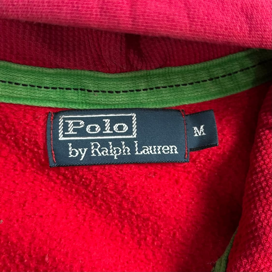 폴로 랄프로렌 레드 페이디드 후드집업 상품이미지7
