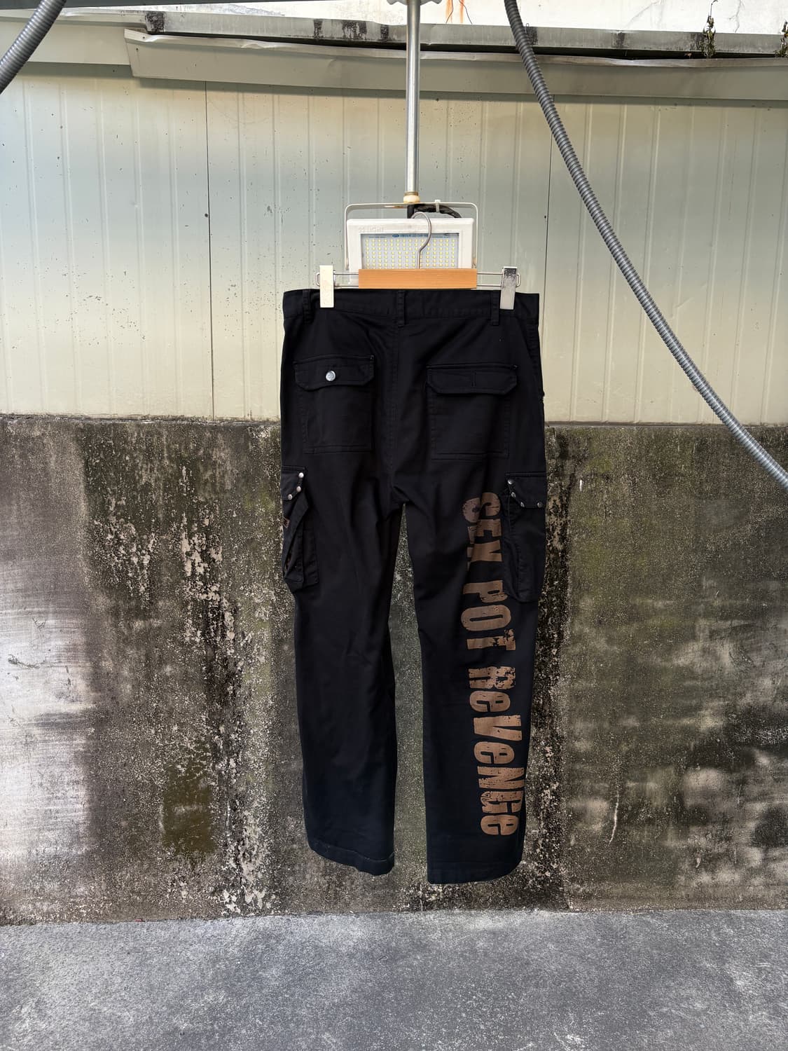 섹스팟리벤지 본디지 카고 팬츠 상품이미지2