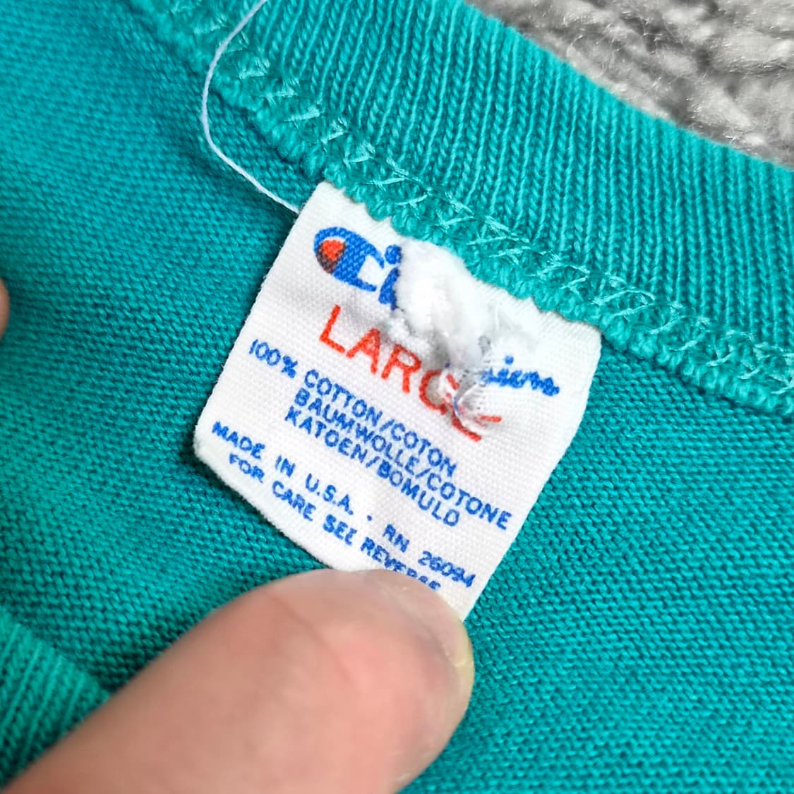 90s 챔피언 챔피온 made in usa 반팔 티셔츠 미제 미국 빈티지 상품이미지5