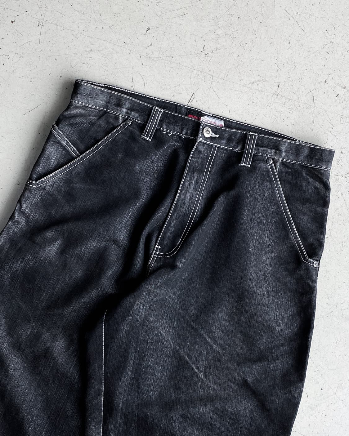 사우스 폴 올드스쿨 데님 카프리 팬츠 상품이미지4