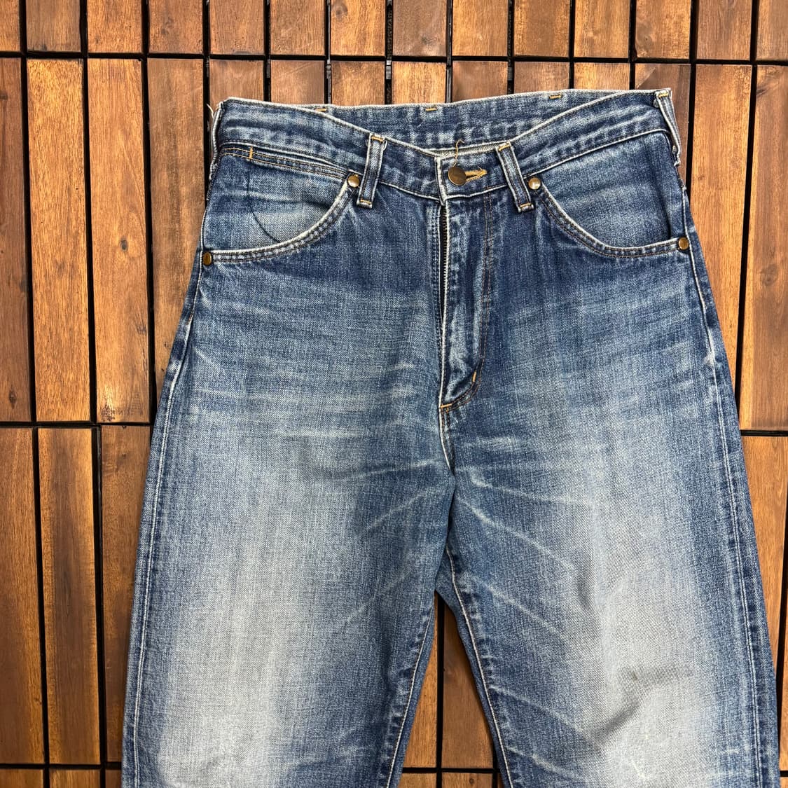90s 랭글러 블루벨 웨스턴웨어 1701 셀비지 데님 (30)  상품이미지2