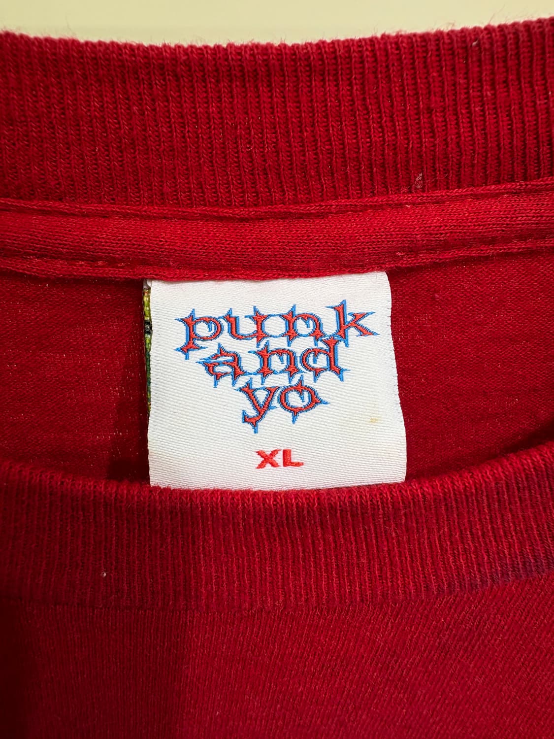 PUNK AND YO 반팔 티셔츠 상품이미지6