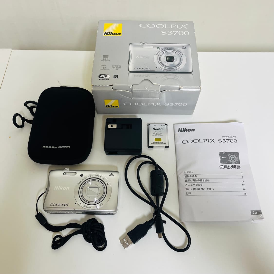 니콘 쿨픽스 s3700 빈티지 디카 상품이미지5