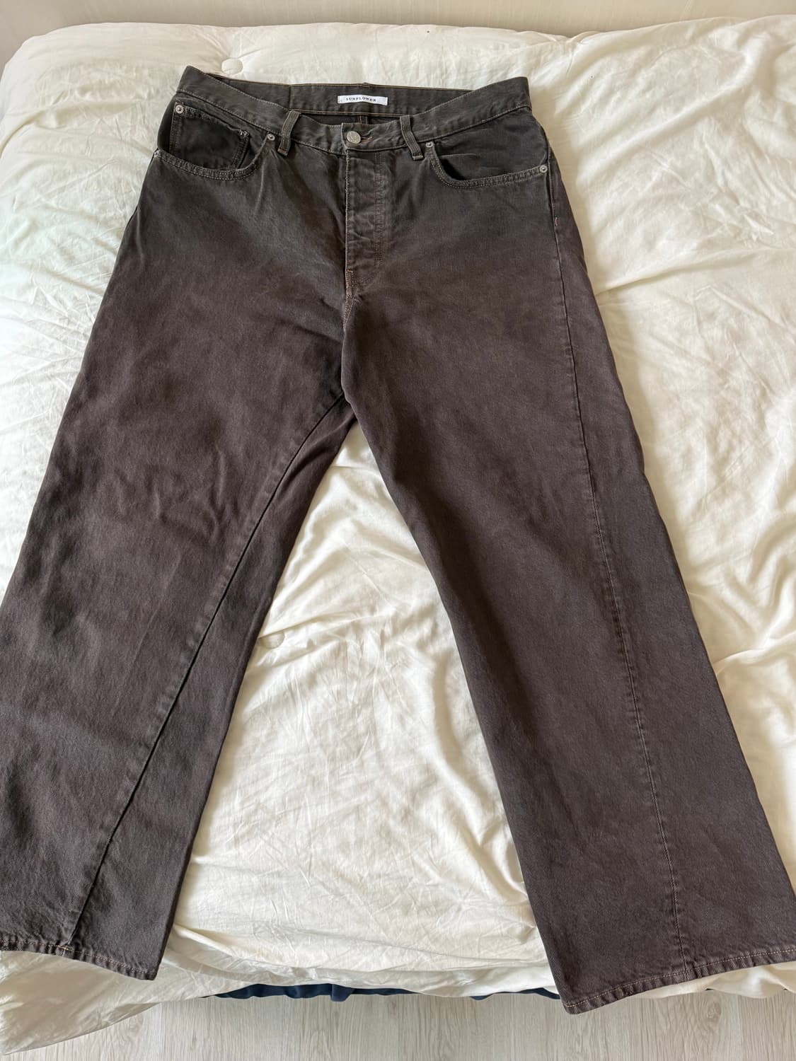 선플라워 와이드 트위스트 빈티지 브라운 32/32 상품이미지3