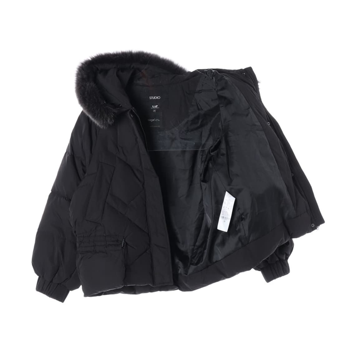 LAP STUDIO 폭스퍼 덕다운 패딩  상품이미지2