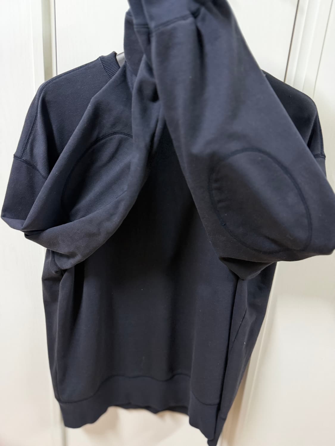 러프사이드 오버사이즈 스웻 셔츠 맨투맨 네이비 3 상품이미지6