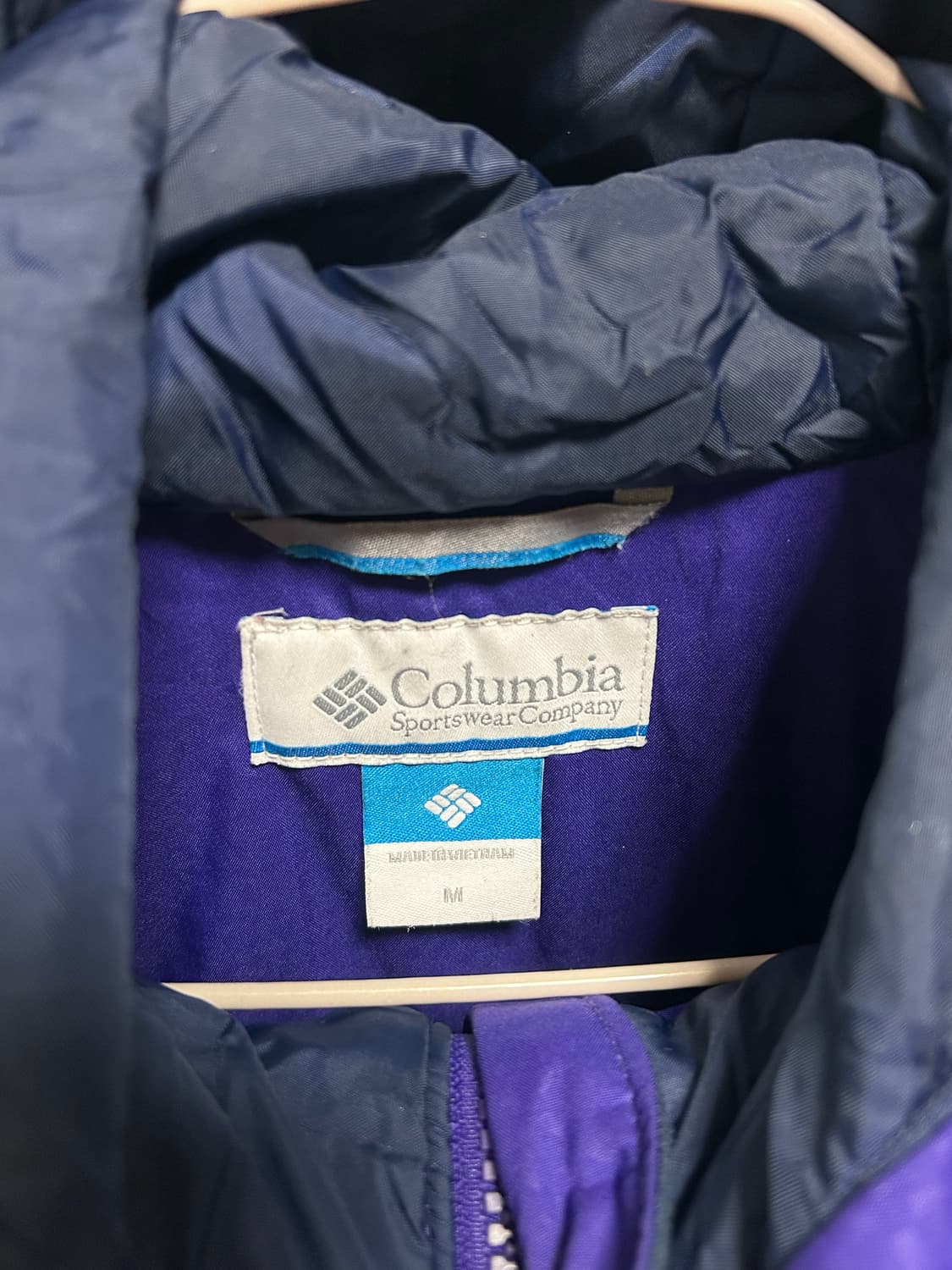 컬럼비아 퍼플 자켓 M 상품이미지3