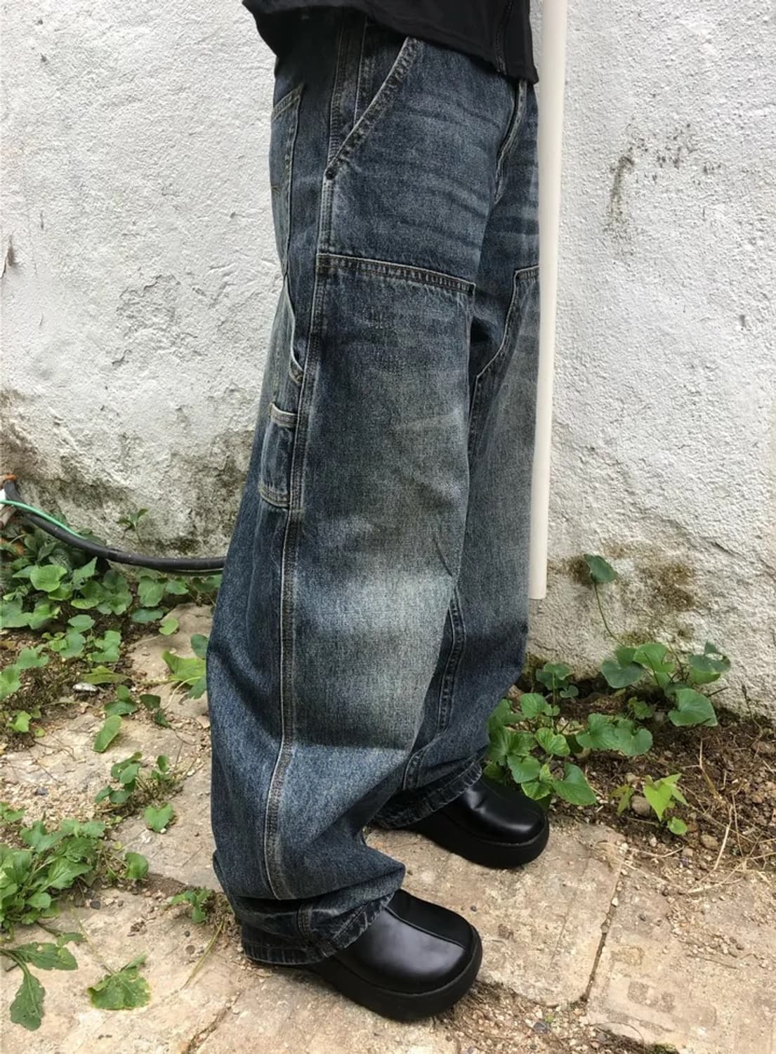 새거)워크데님카펜더 팬츠 바지s 보헤미안서울 ootj 미스치프 코이세이오 상품이미지9