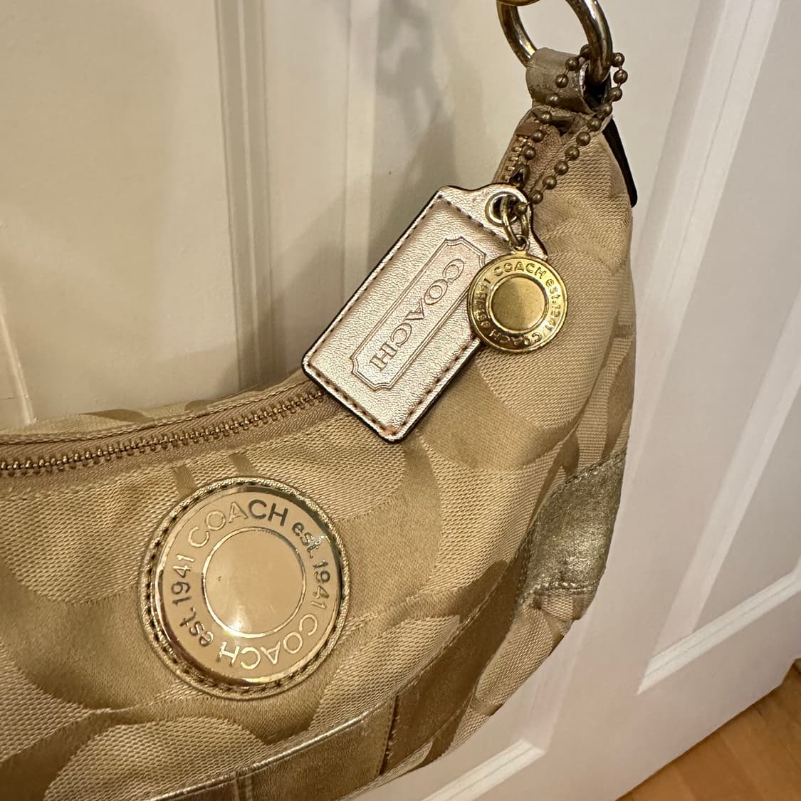 2000s coach monogram shoulder bag코치 숄더백 상품이미지2