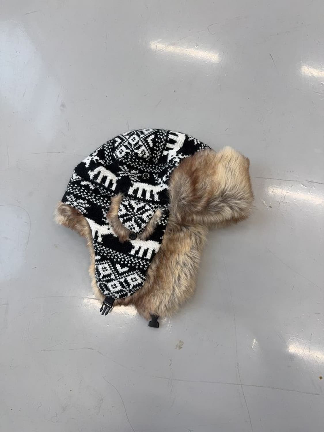 Nordic Fur Trapper Hat 상품이미지3