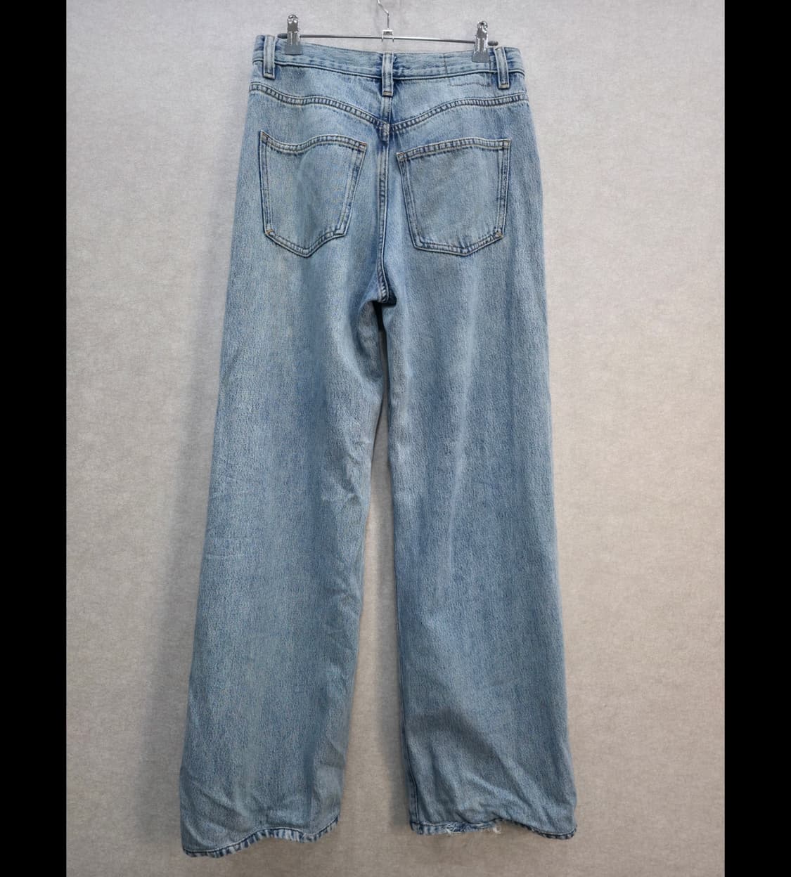 마시모두띠 연청 와이드 데님 팬츠 Massimo Dutti 상품이미지5