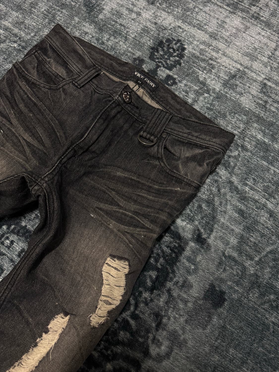 Vice fairy 00s vkei shadow washing flare 상품이미지6