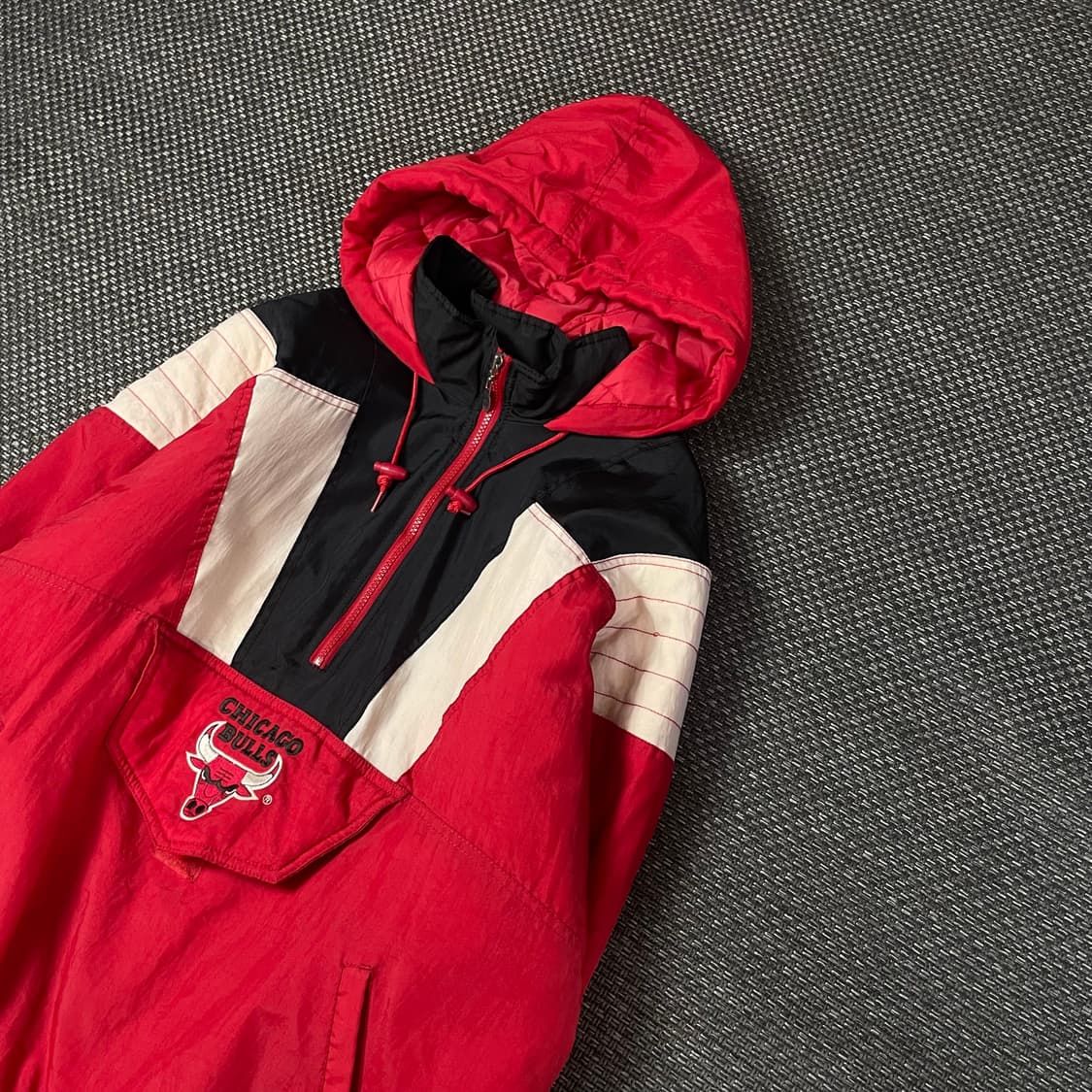 스타터 NBA 시카고불스 아노락 점퍼 자켓 L 상품이미지4