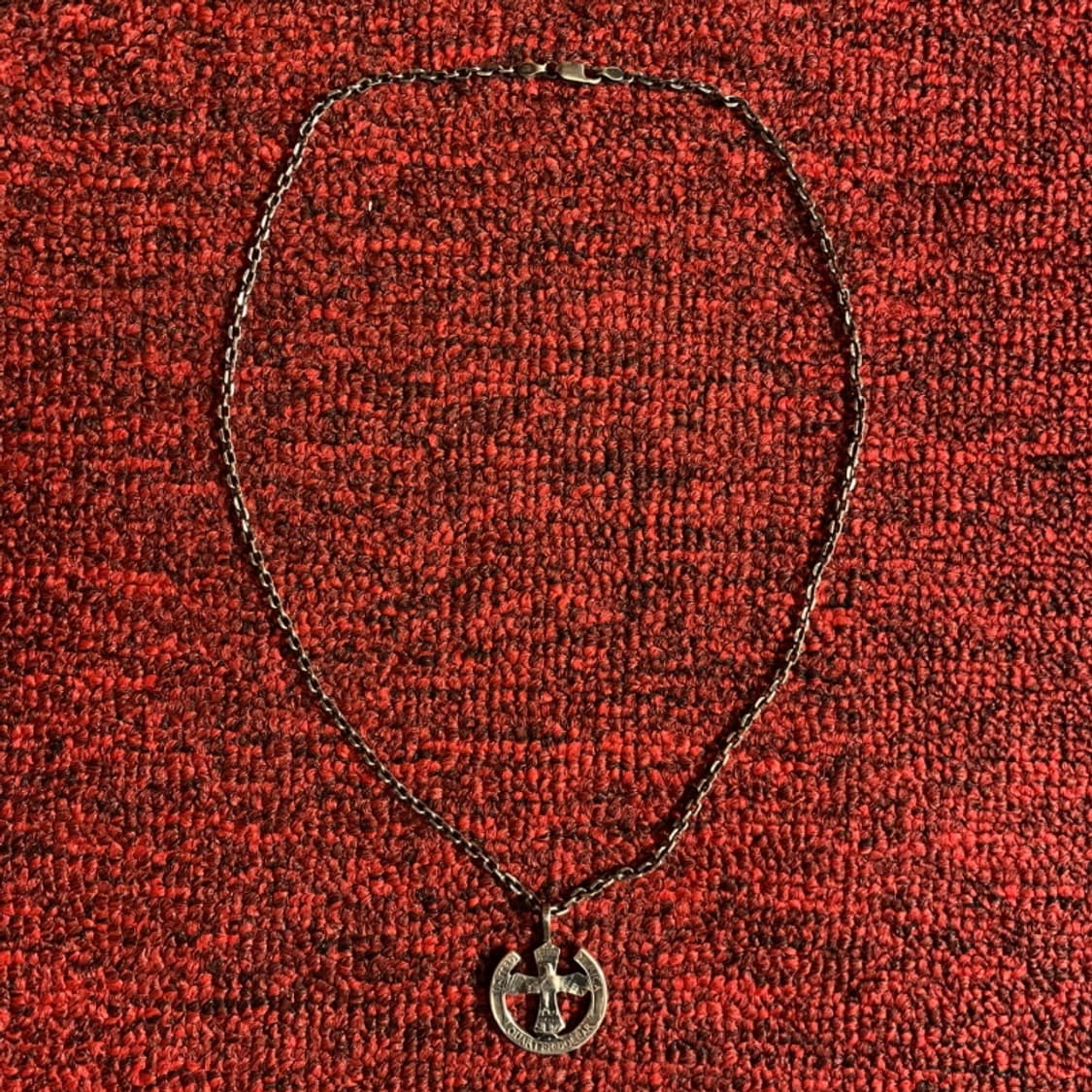 25c. cross coin eagle necklase 상품이미지4