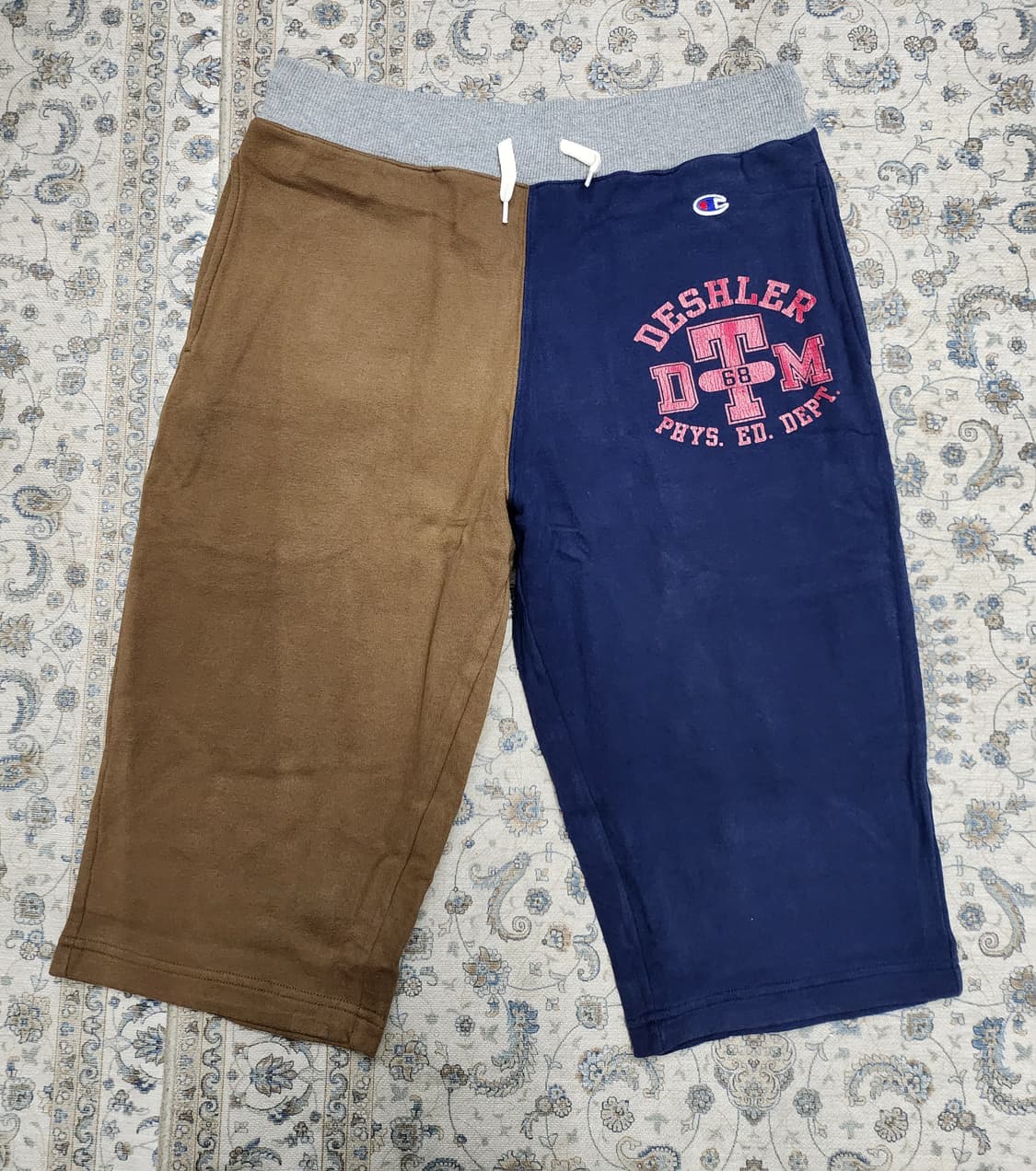 champion 챔피온 배색 7부 반바지 L (30-32) 상품이미지1