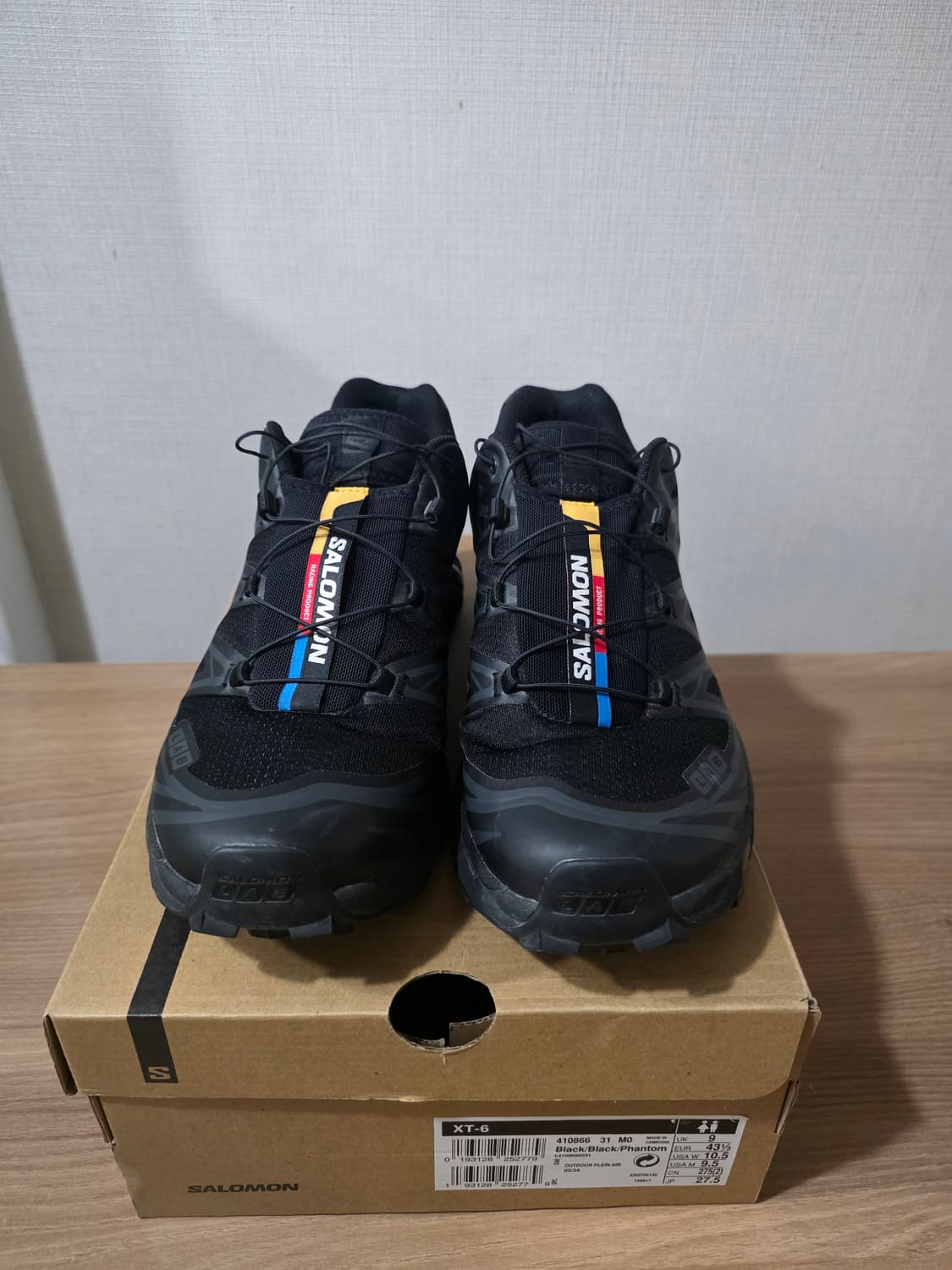 살로몬 xt6 adv 블랙 사이즈 275 상품이미지1