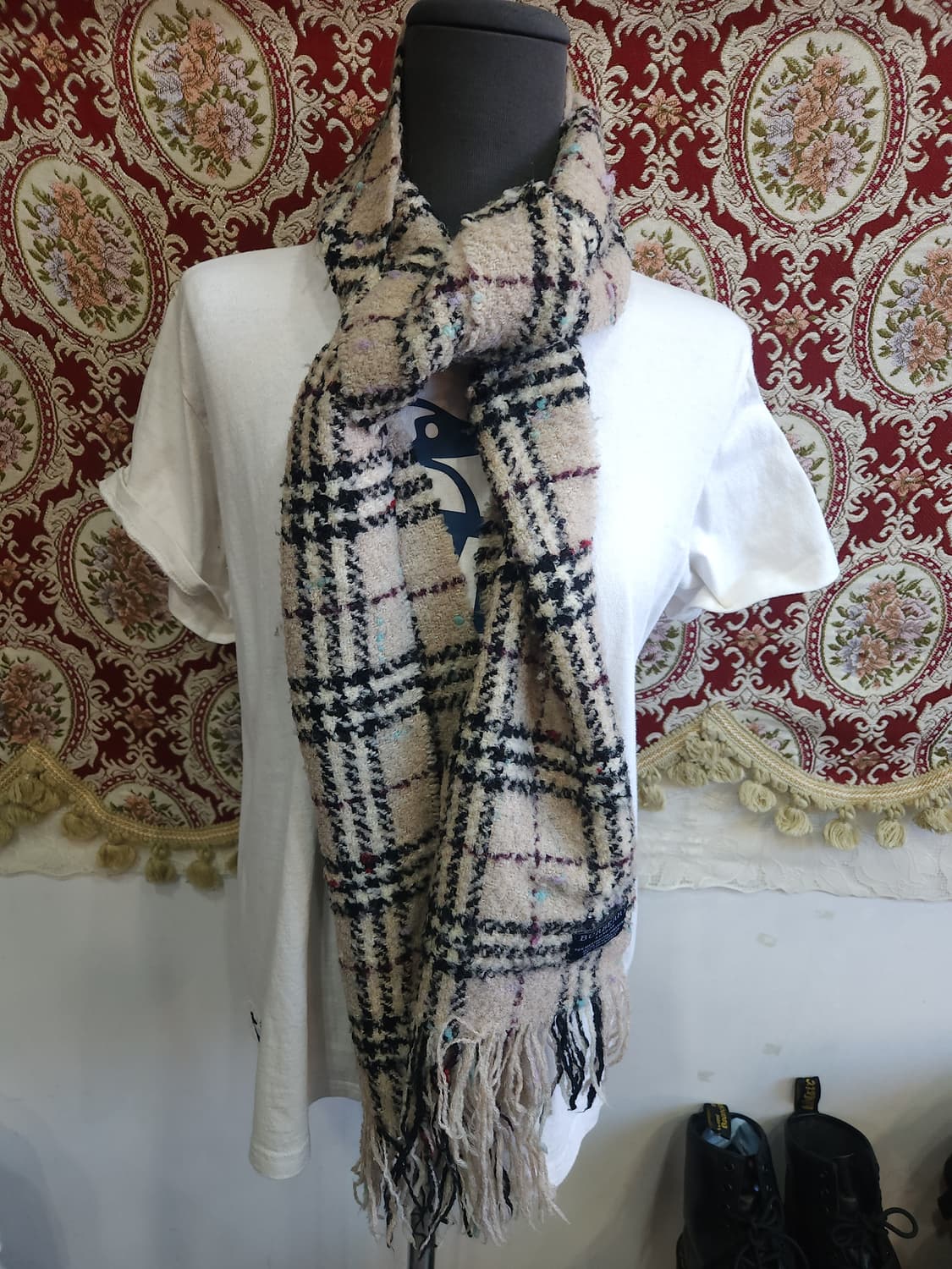 버버리 트위드 노바체크 울 머플러
 상품이미지2