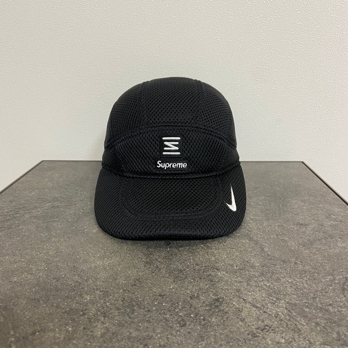 (OS) 슈프림 나이키 샥스 캠프캡 러닝캡 모자 블랙 22SS 상품이미지1