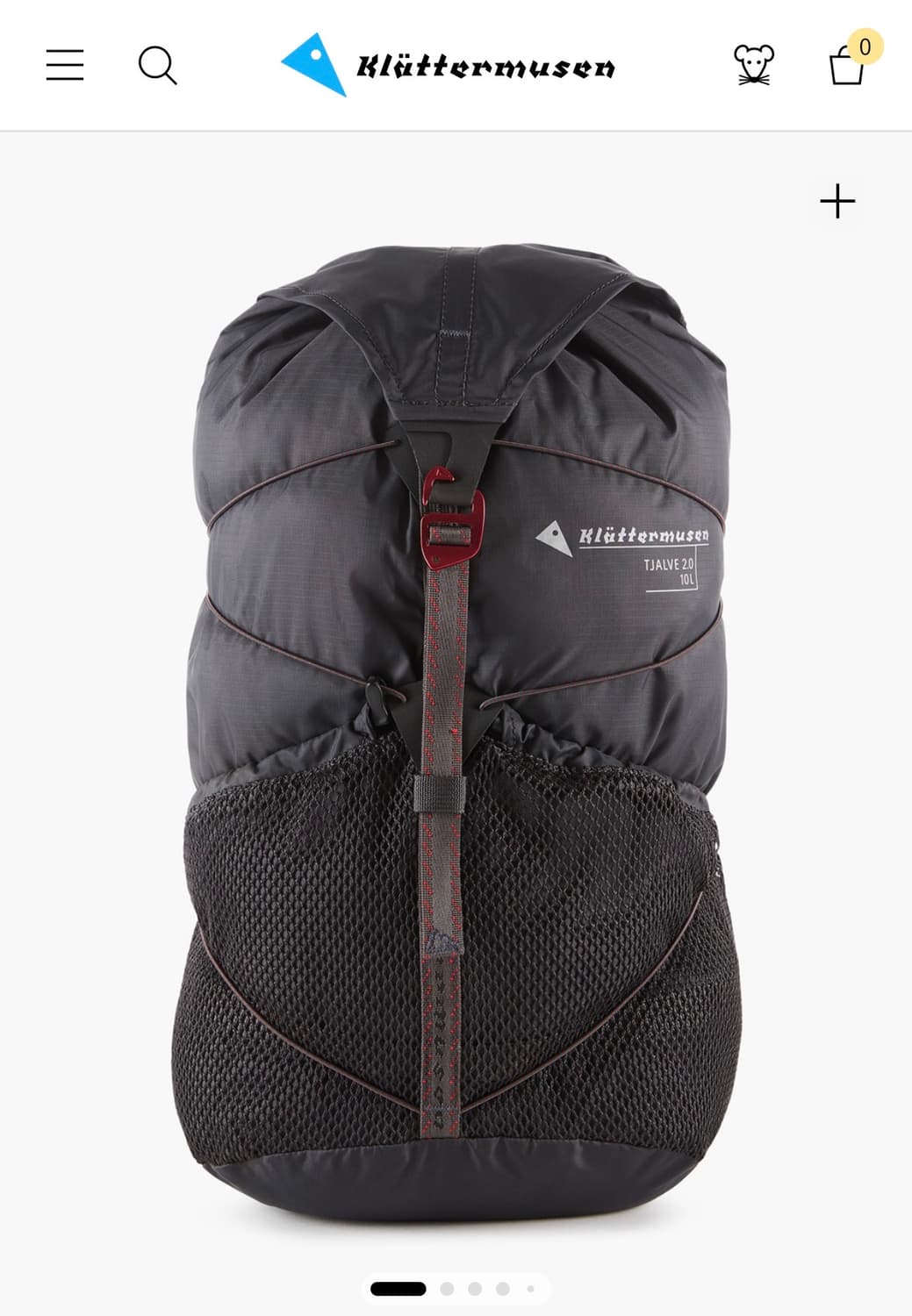 클라터뮤젠 티잘브2.0 10L 백팩 새제품 정품 상품이미지1